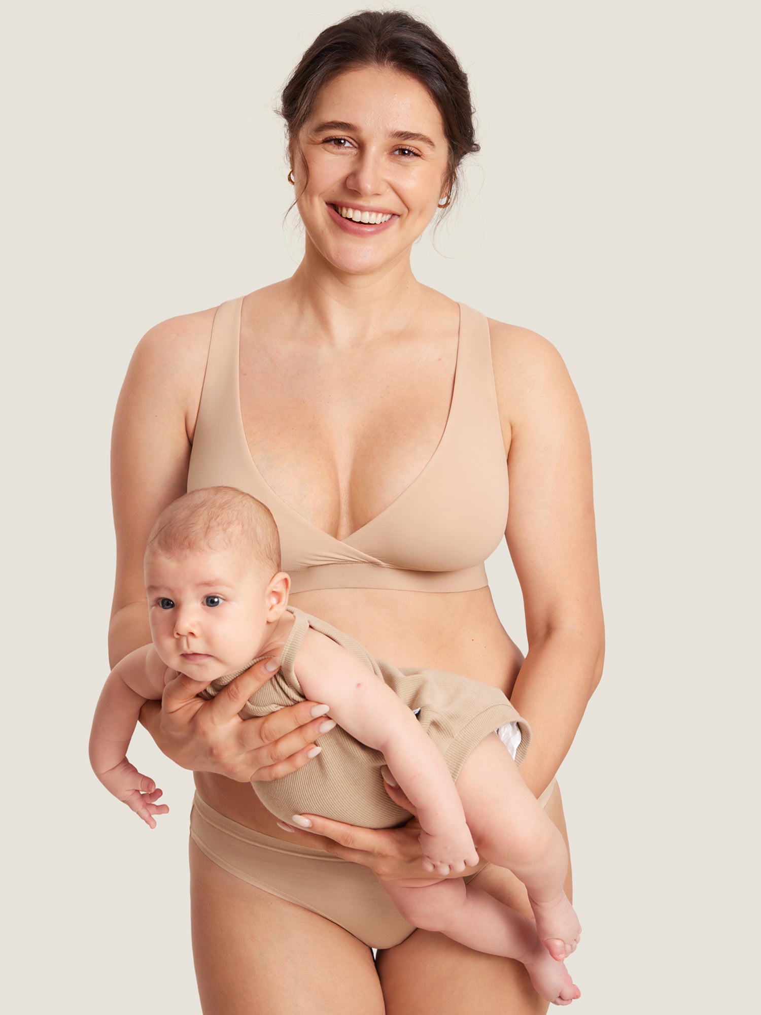 Inbarely® Crossover Racerback Nursing Bra