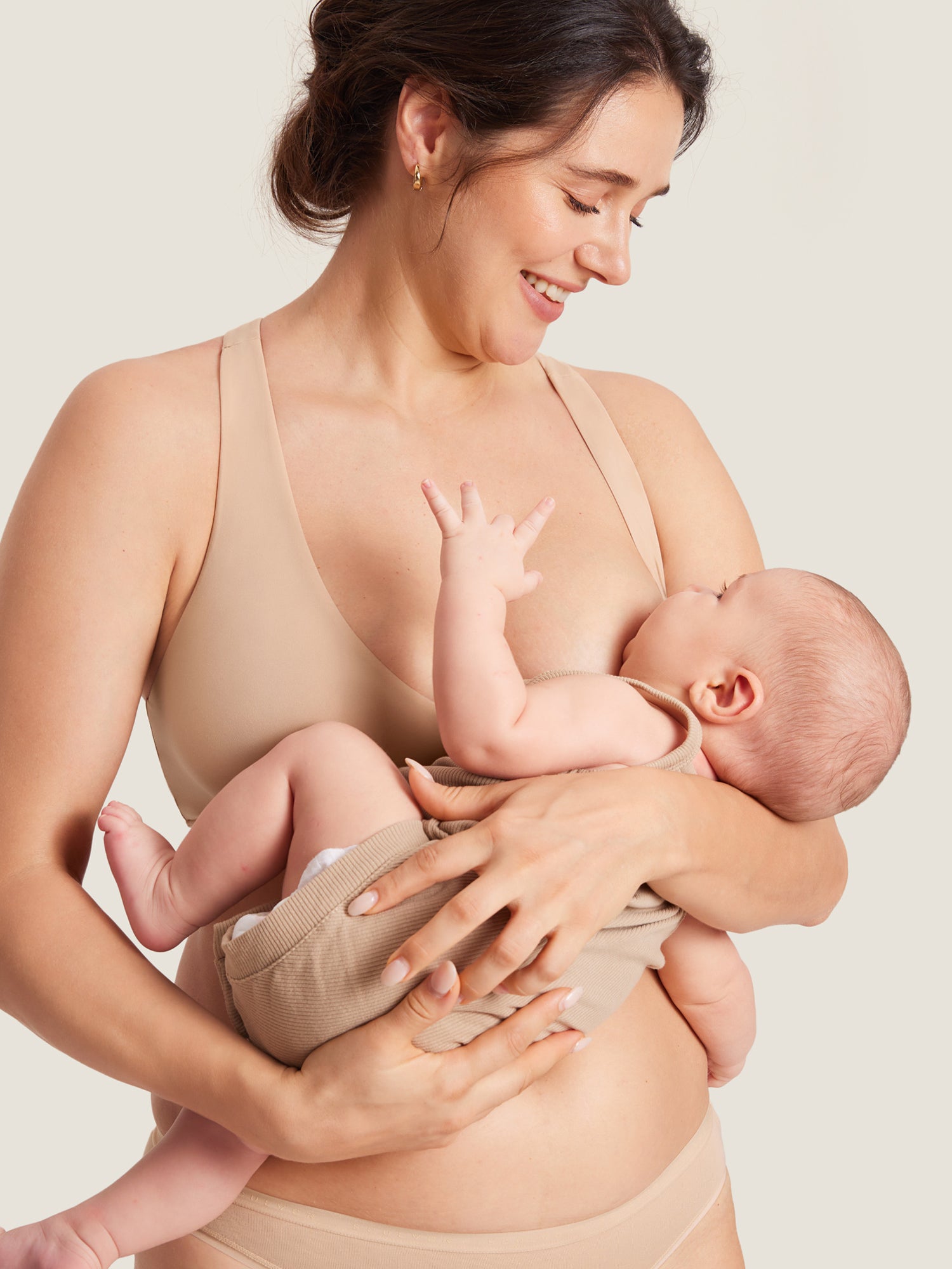 Inbarely® Crossover Racerback Nursing Bra