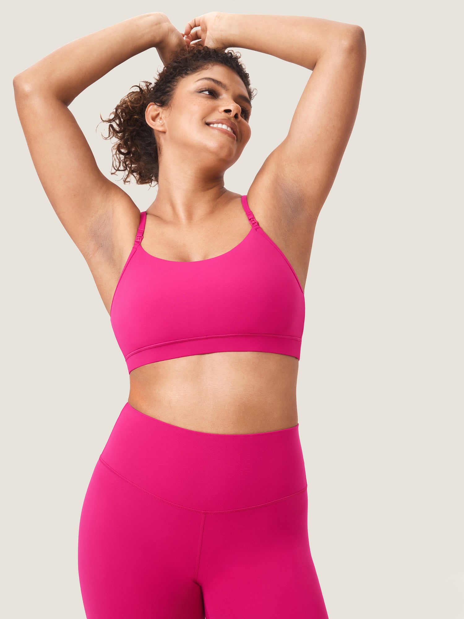 MOMANDA Women's Natrelax® Y Back Nursing Sports Bra Gull Gray