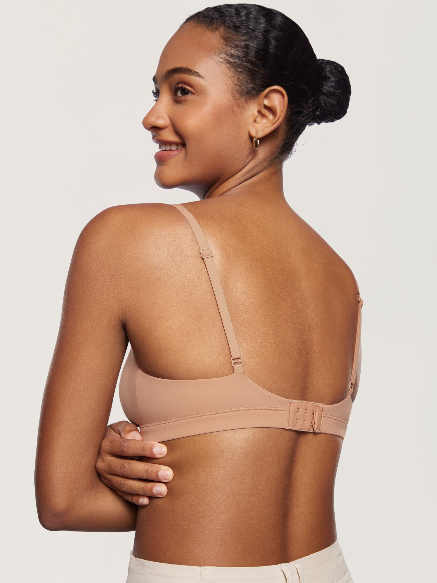 Women's Inbarely® Crossover Everyday Bralette Black