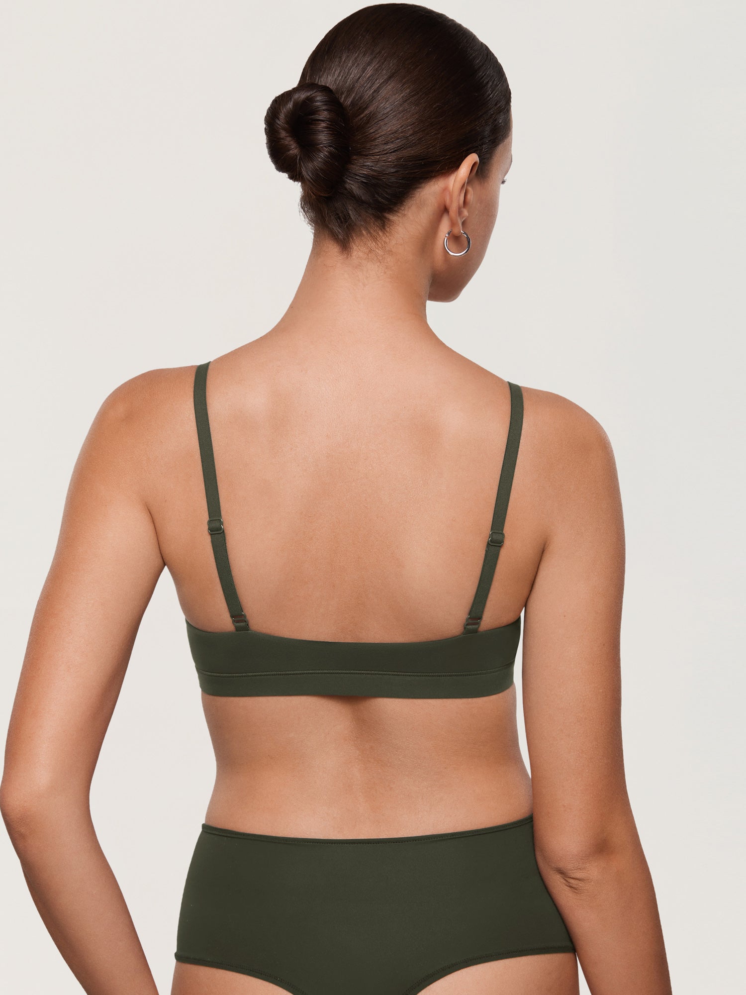 Women's Inbarely® Soft Triangle Bralette Snow White