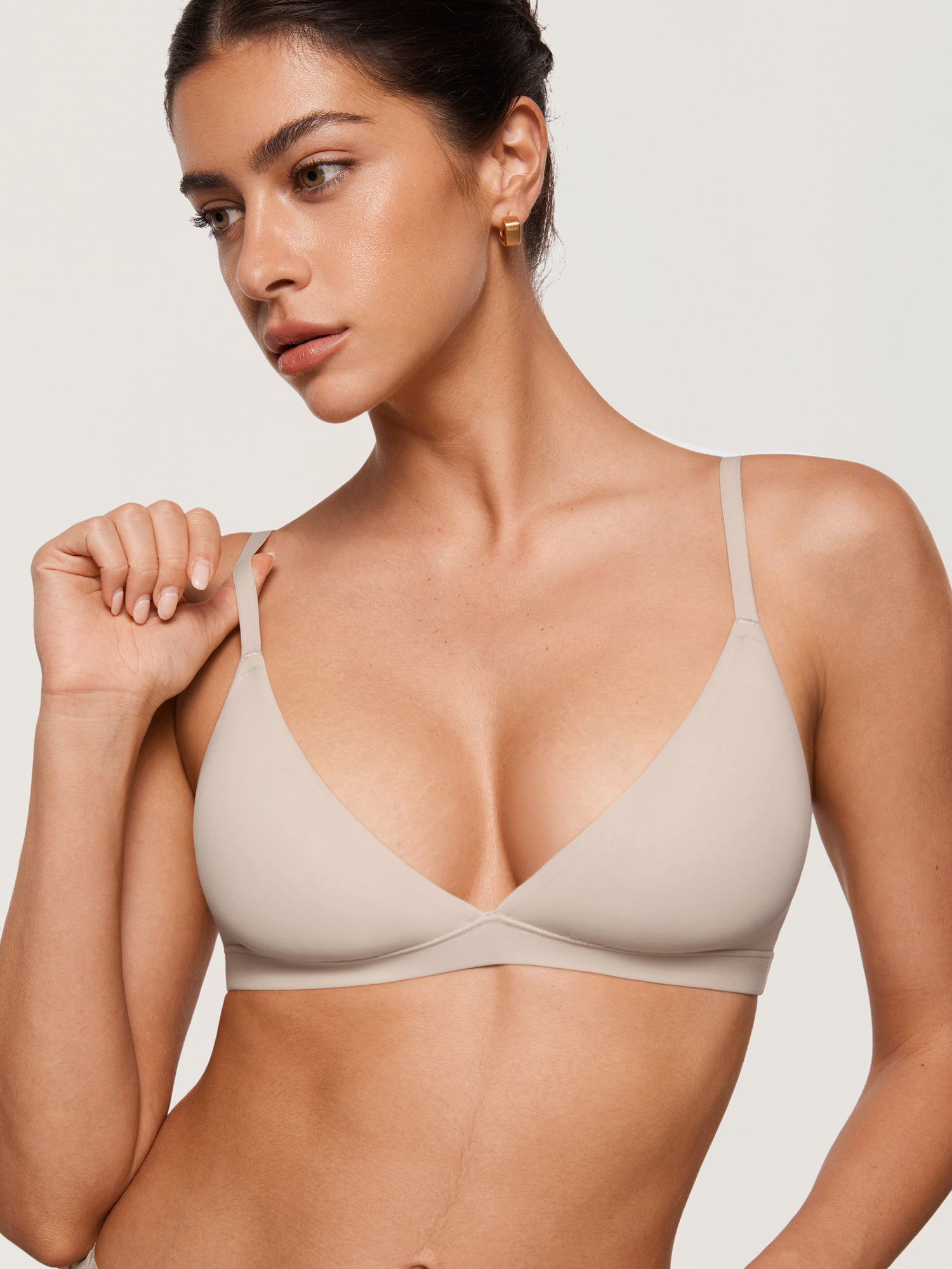 Women's Inbarely® Soft Triangle Bralette Moonlight Blue