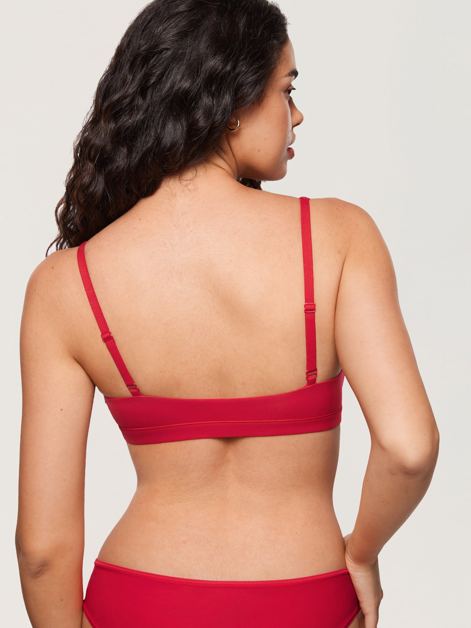 Women's Inbarely® Soft Deep V Bralette Hazelnut