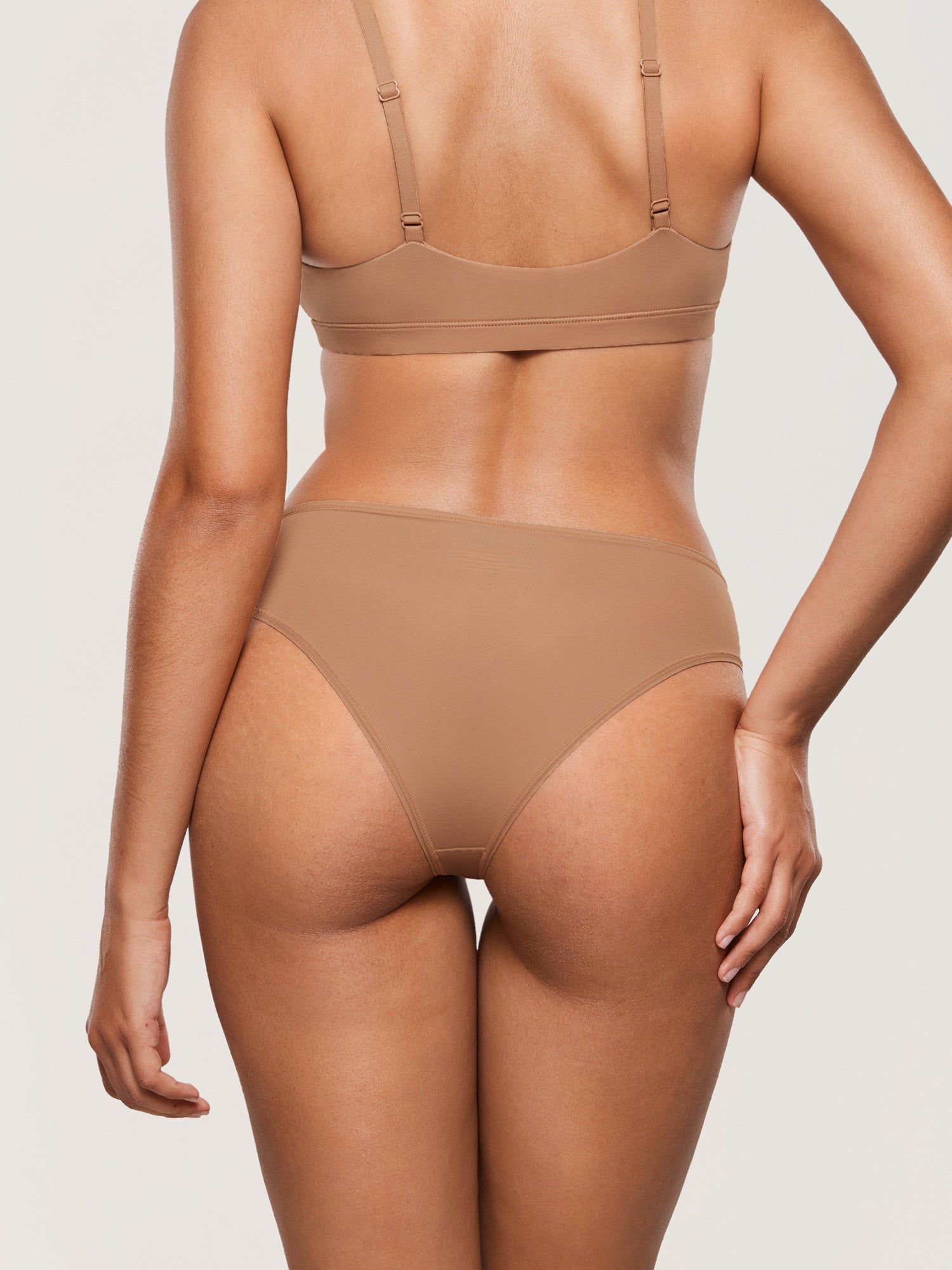 Women's Inbarely® Soft High Cut Cheeky Briefs 3 Pack Black 3pack