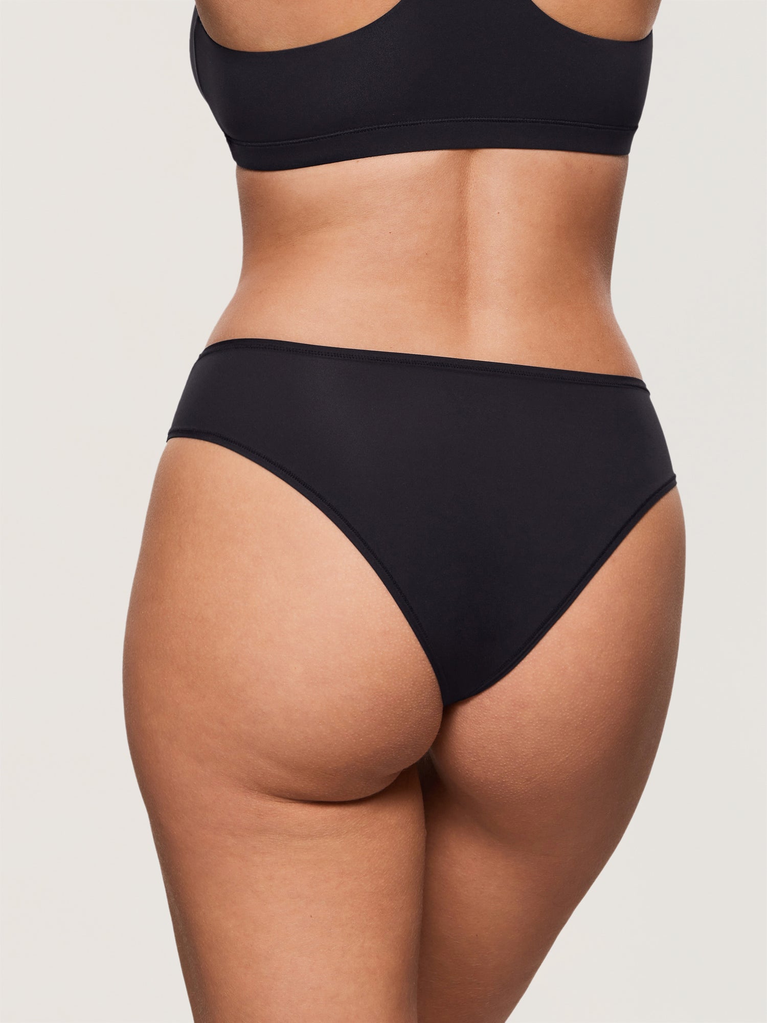 Women's Inbarely® Soft High Cut Cheeky Briefs 3 Pack Basic 05 (3pack)