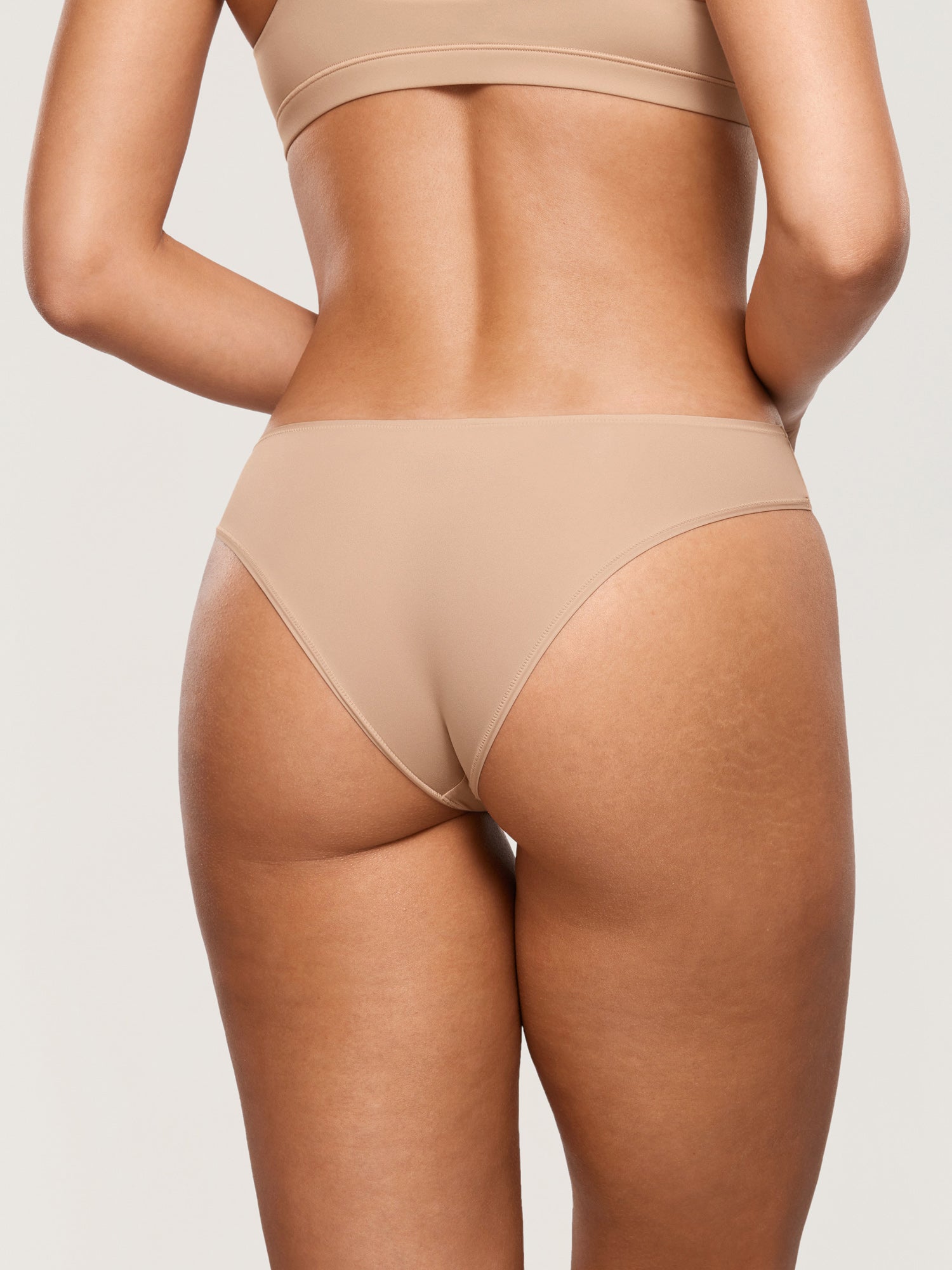 Women's Inbarely® Soft High Cut Cheeky Briefs 3 Pack Basic 05 (3pack)