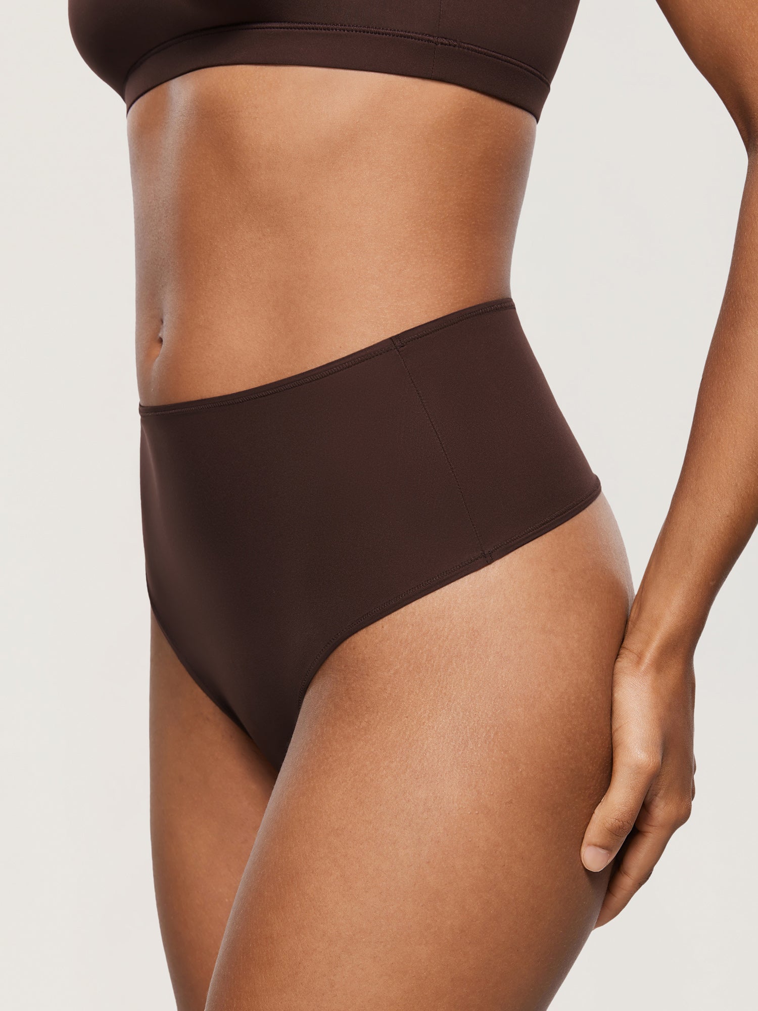 Women's Inbarely® Soft High Rise Thongs 3 Pack Basic 05 (3pack)