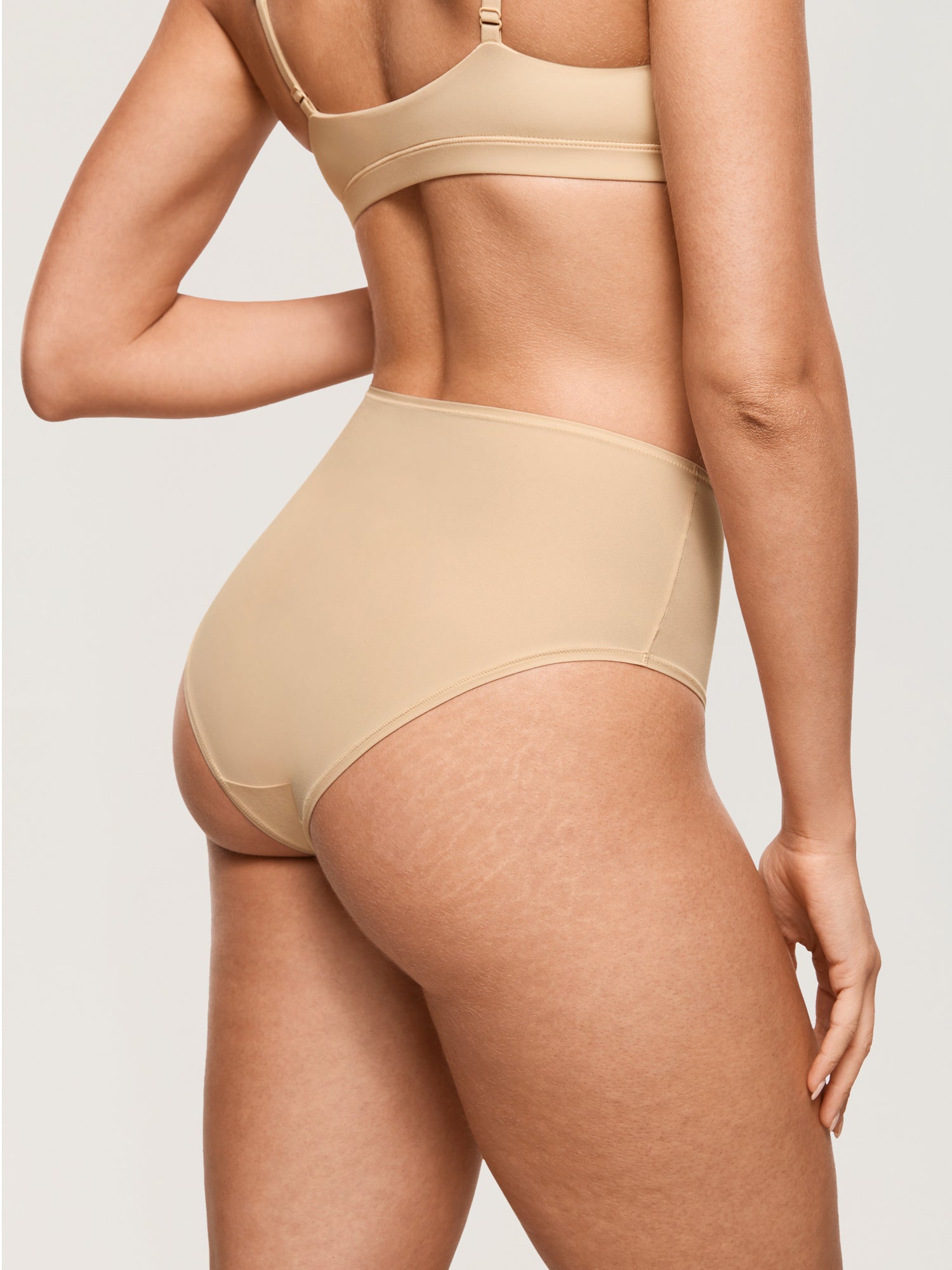 Women's Inbarely® Soft Mid Waist Full Briefs 3 Pack Hazelnut (3pack)