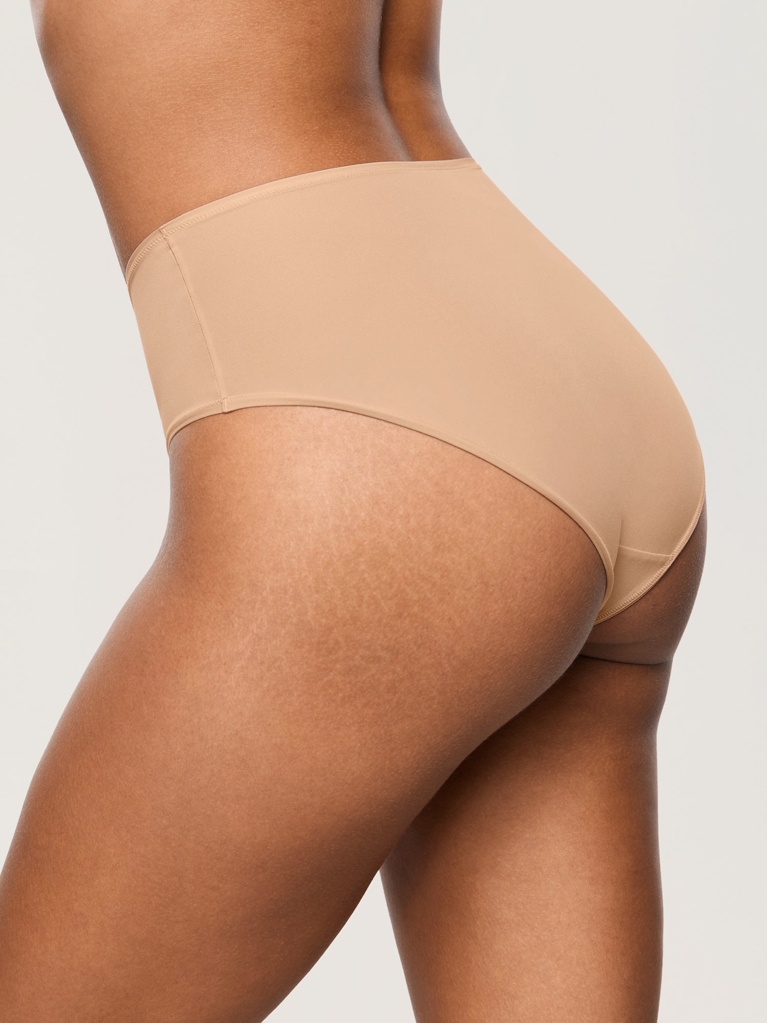 Women's Inbarely® Soft Mid Waist Full Briefs 3 Pack Black 3pack