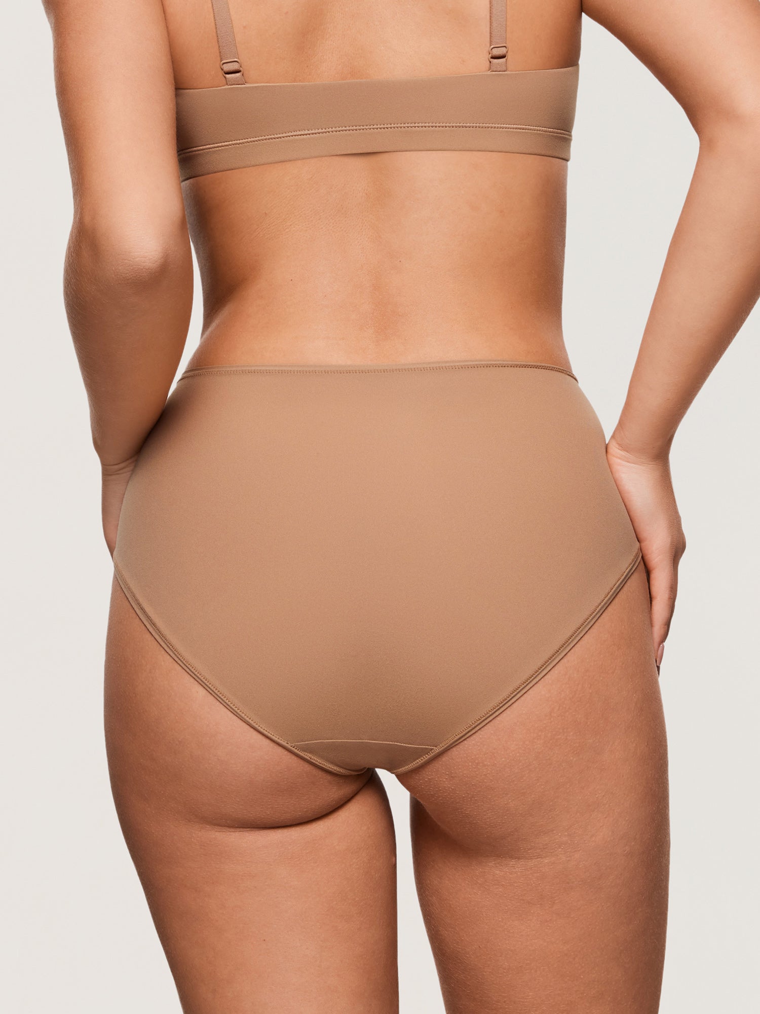 Women's Inbarely® Soft Mid Waist Full Briefs 3 Pack Hazelnut (3pack)