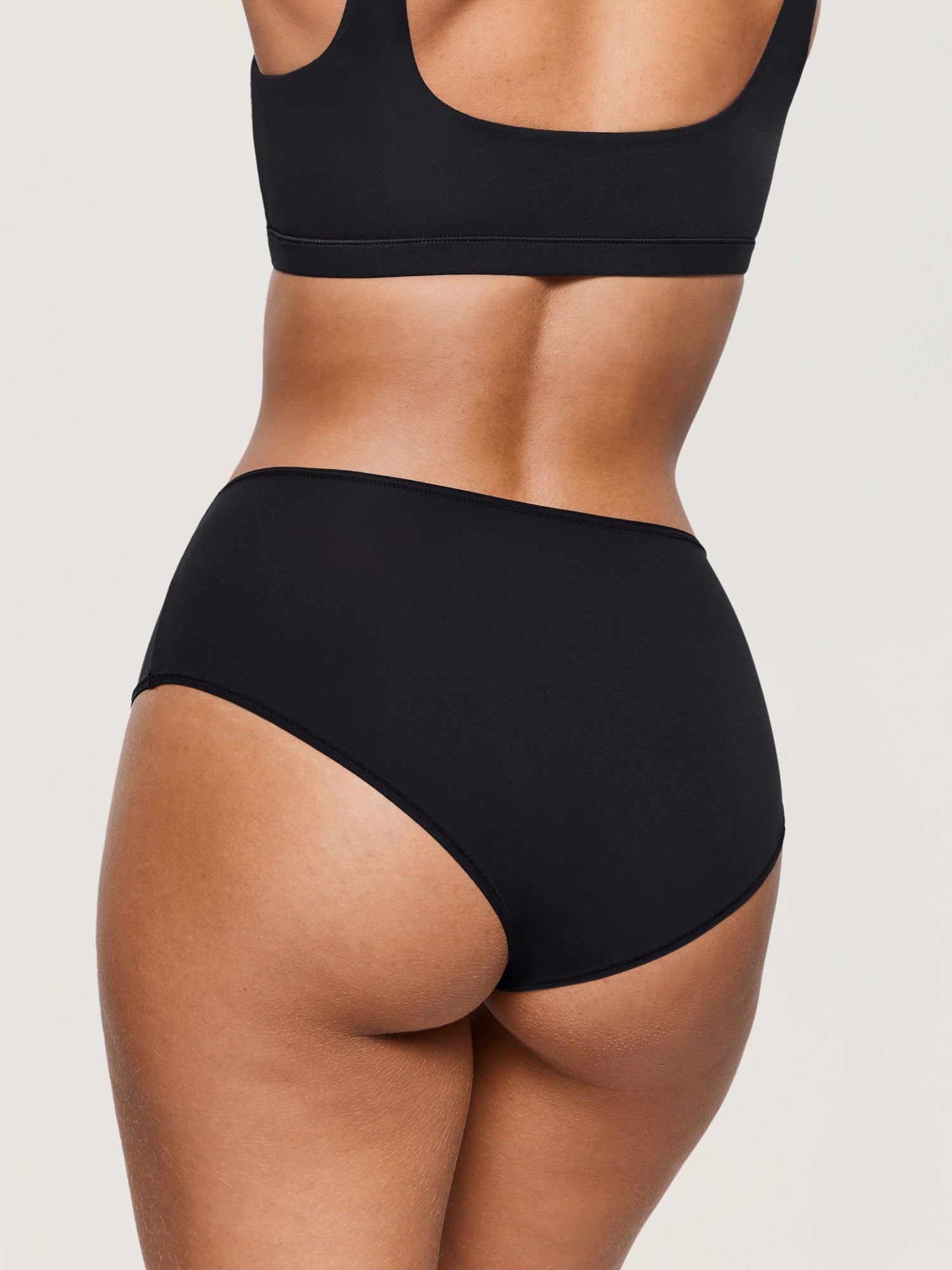 Women's Inbarely® Soft Mid Waist Full Briefs 3 Pack Basic 05 (3pack)