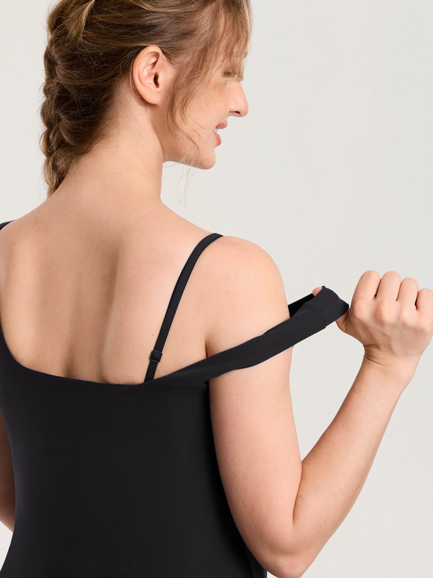 MOMANDA Naterlax® V Neck Nursing Tank Top Hot Fudge Brown