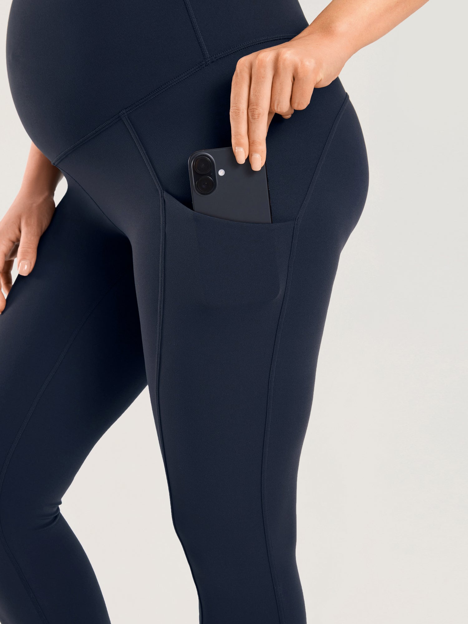 Natrelax® Maternity Leggings with Pockets 25"