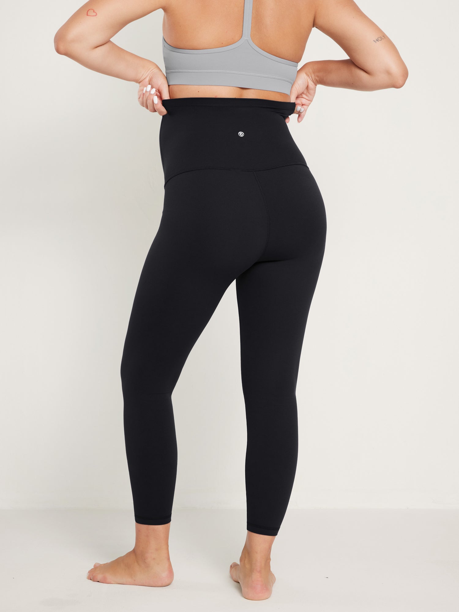 Women's Maternity Leggings Super High Rise Natrelax 25'' Black