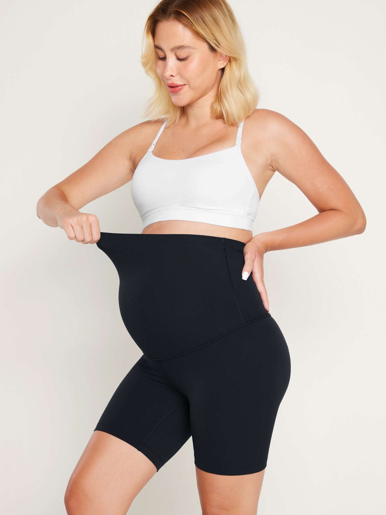 Women's Maternity Leggings Super High Rise Natrelax 6'' True Navy