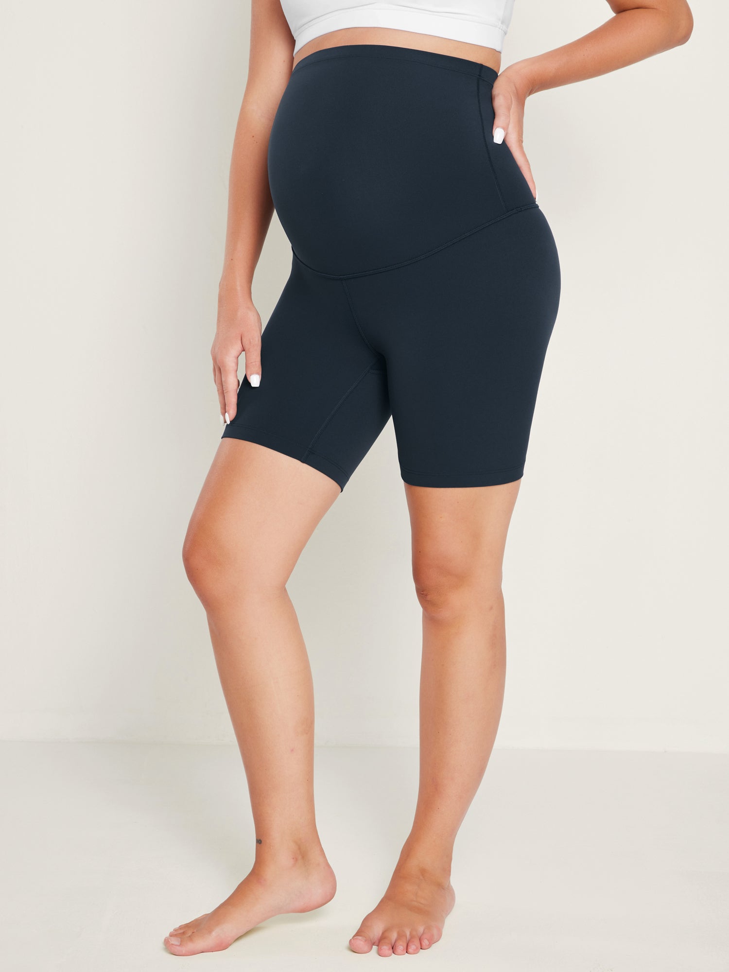 Women's Maternity Leggings Super High Rise Natrelax 6'' True Navy