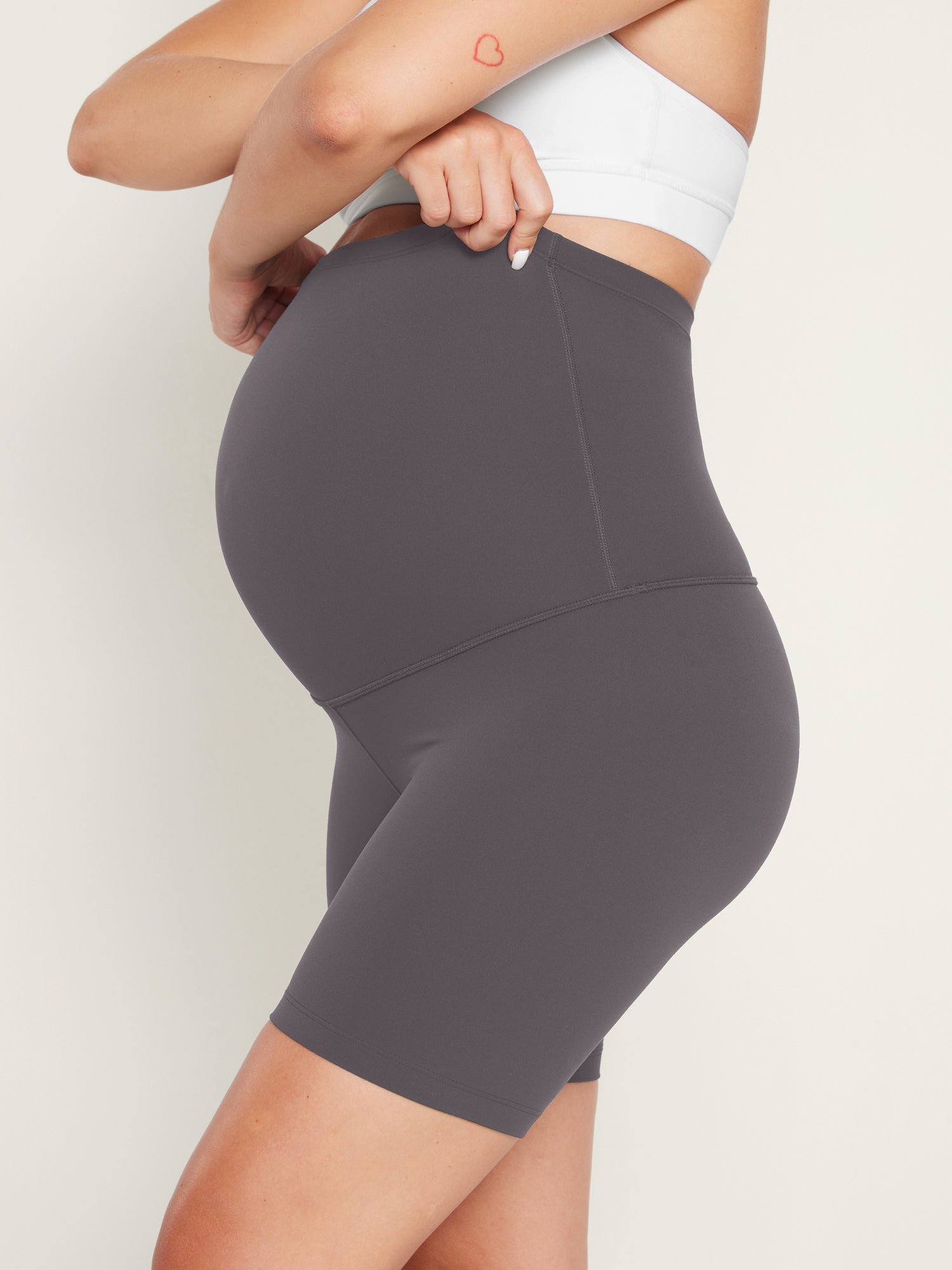 Women's Maternity Leggings Super High Rise Natrelax 6'' Olive Green