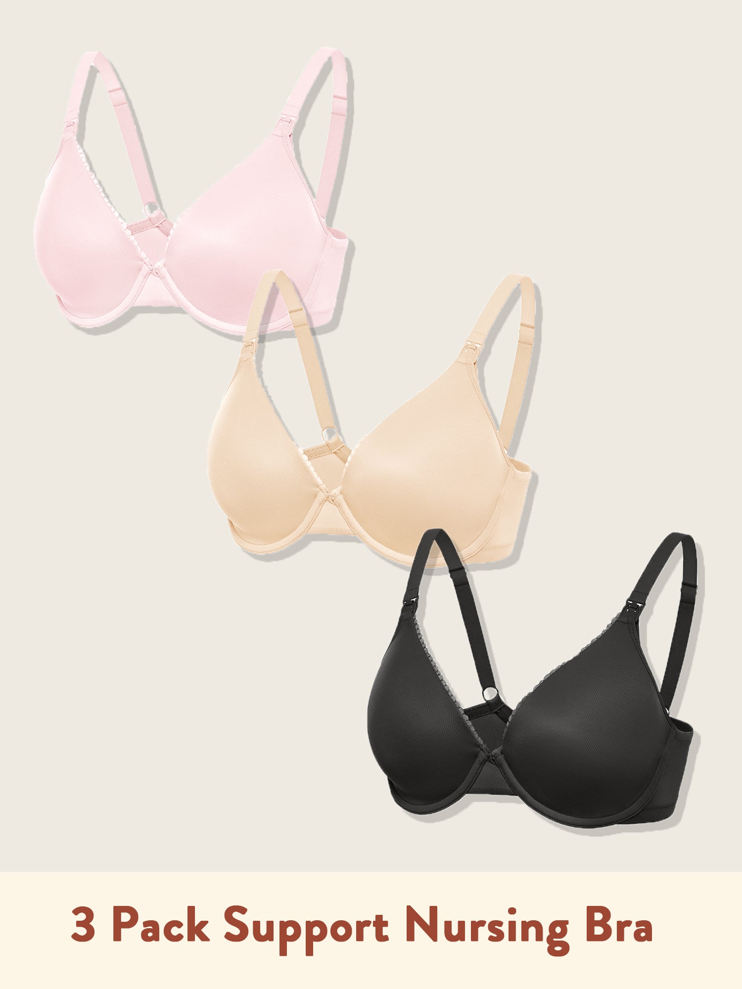 Momanda - I am in love with these stylish lace nursing bras from