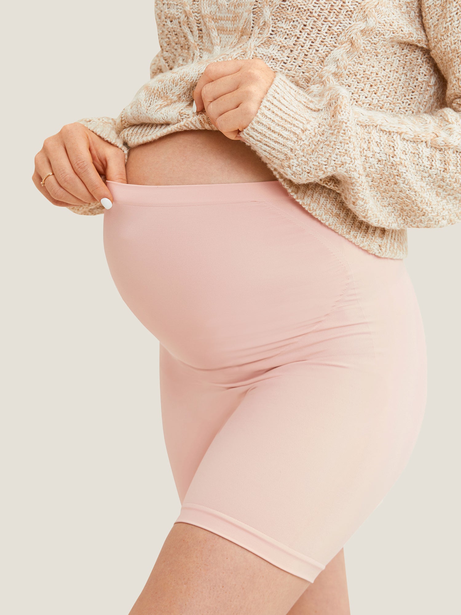 High-Waisted Maternity Thigh Shaper