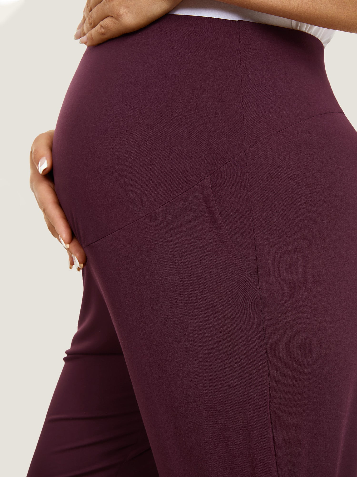 Casual Stretchy Maternity Joggers