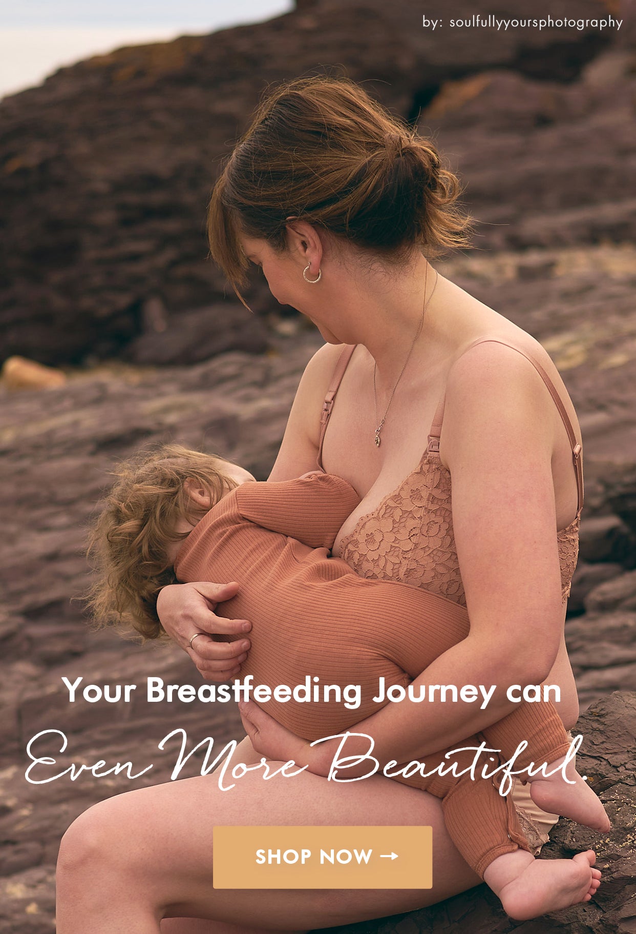 Cute Lace Nursing & Maternity Bra—Momanda