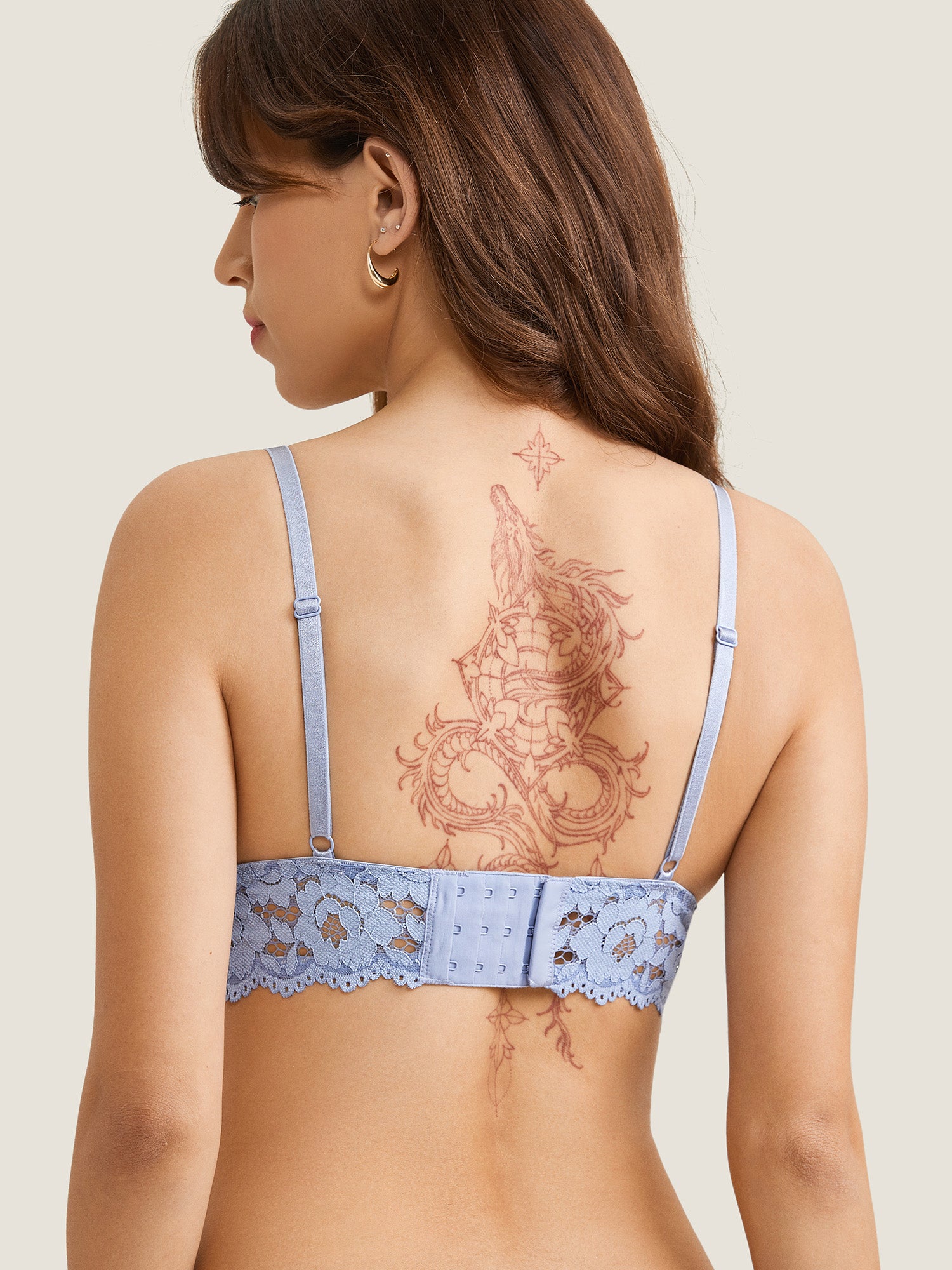 Lace Plunge Nursing Bralette