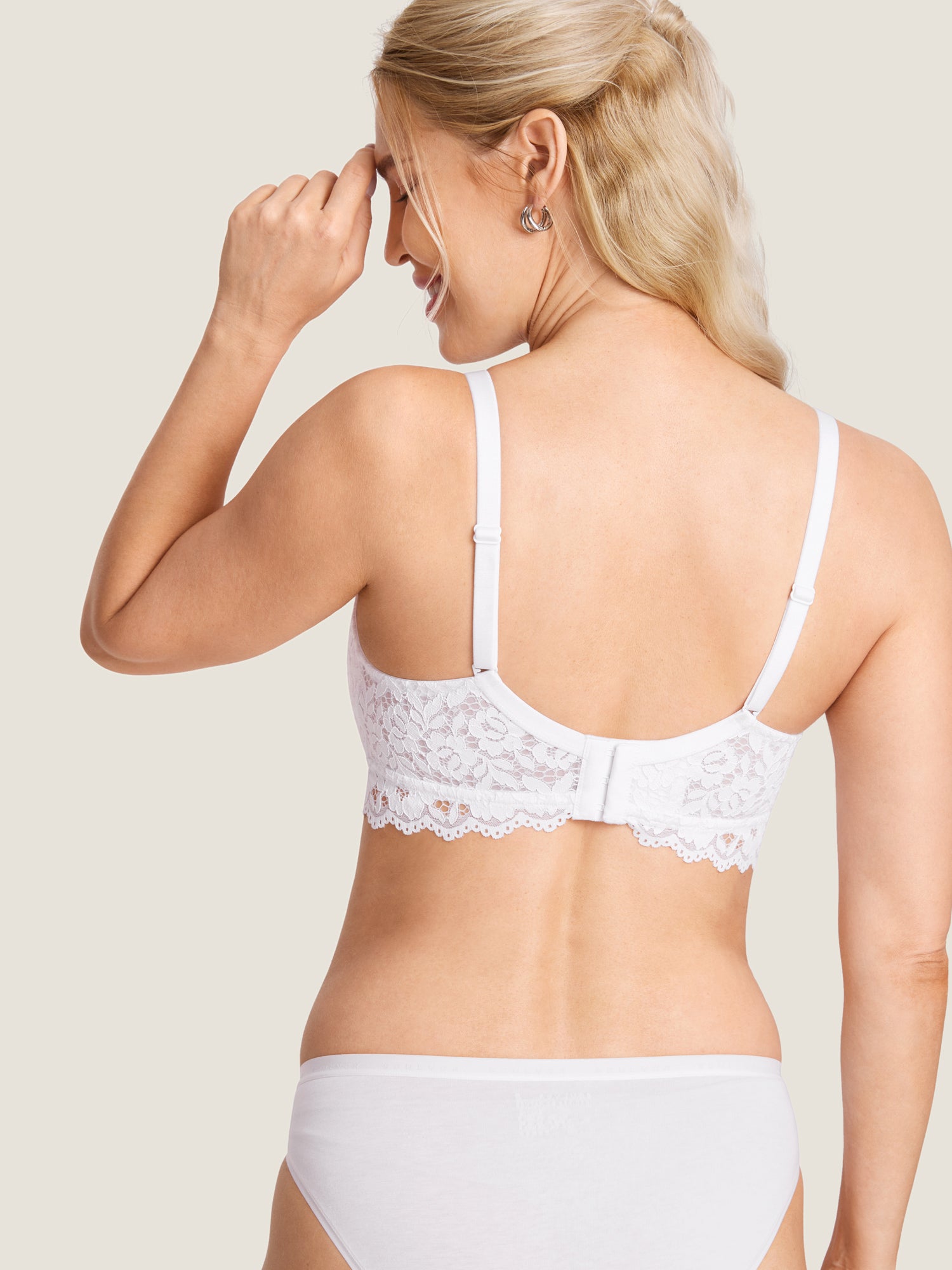 More Support Lace Nursing Bralette