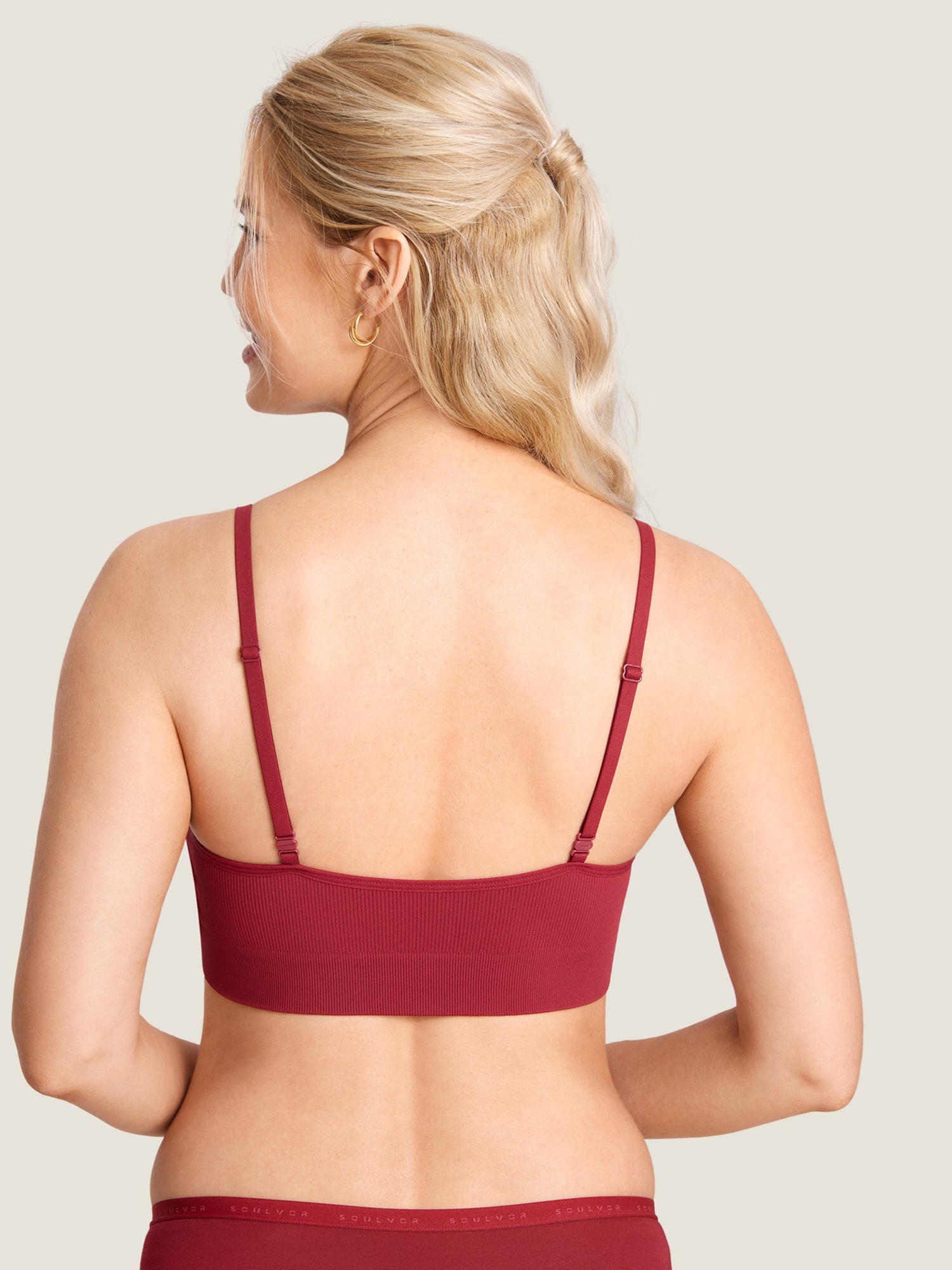 Ribbed Scoop Nursing Bralette