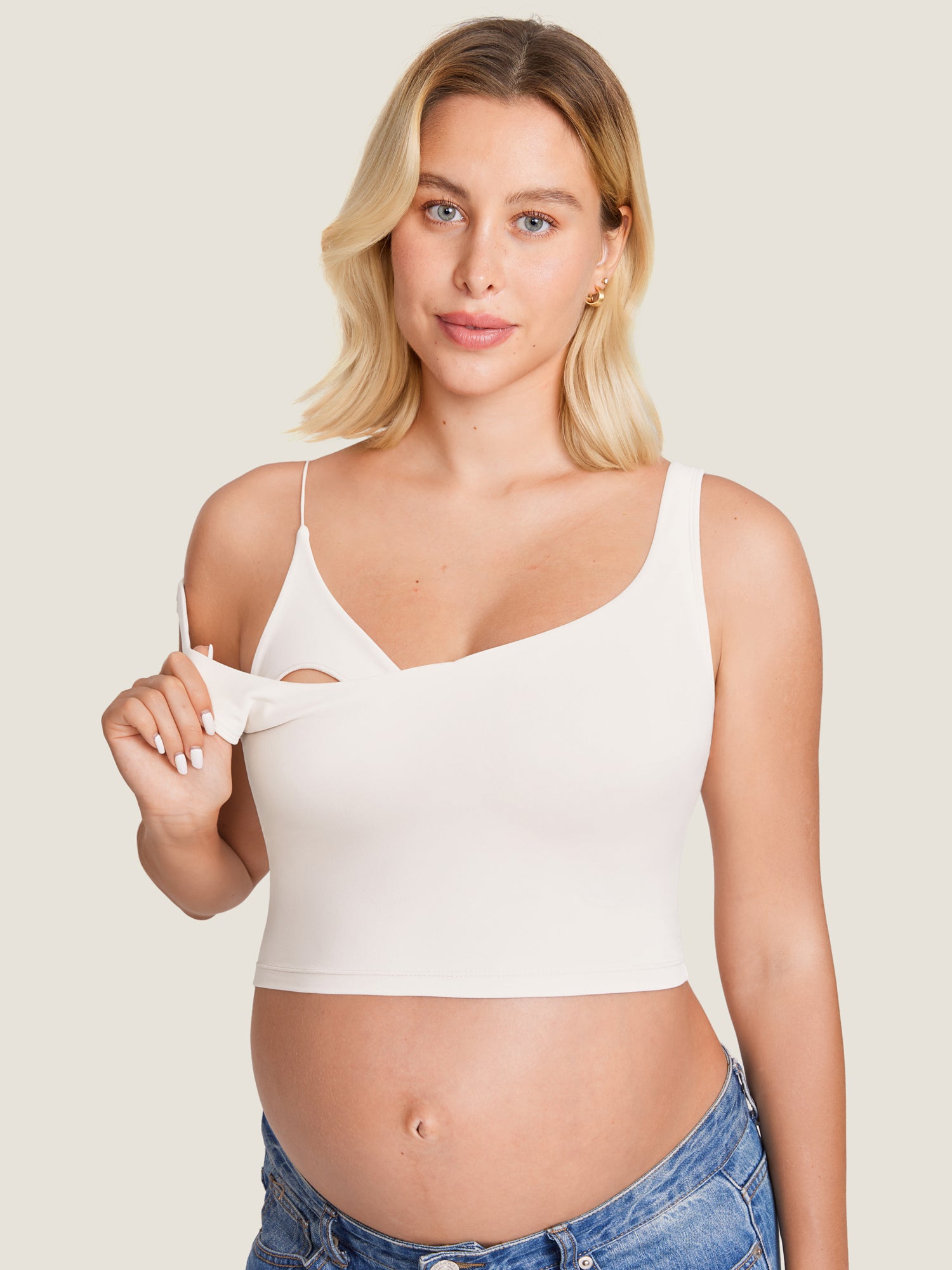 Natrelax® Nursing Crop Tank Top