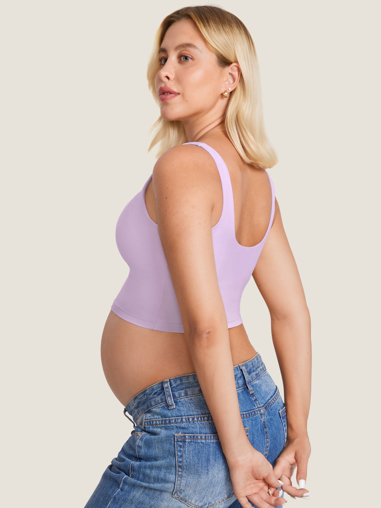 Natrelax® Nursing Crop Tank Top