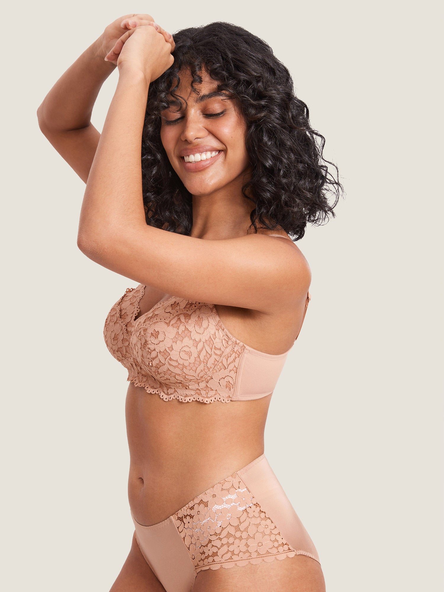 Cotton Lining Hands Free Pumping Bra