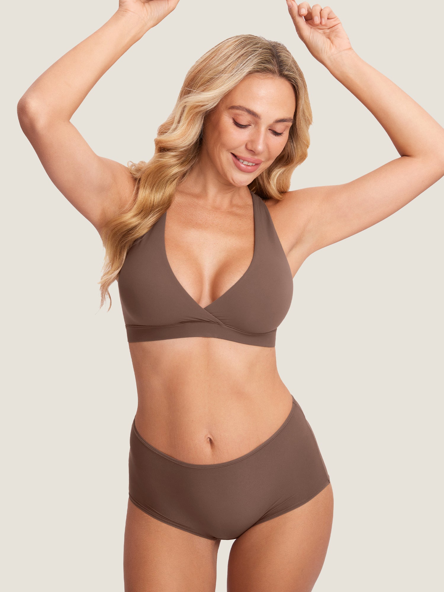 Inbarely® Crossover Racerback Nursing Bra