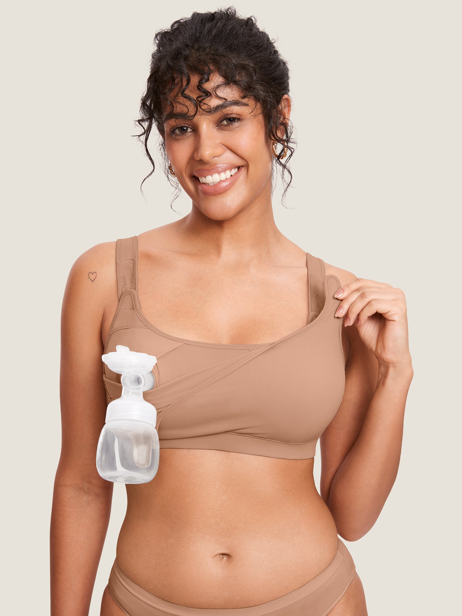 Natrelax® Velcro All-in-One Nursing & Pumping Bra