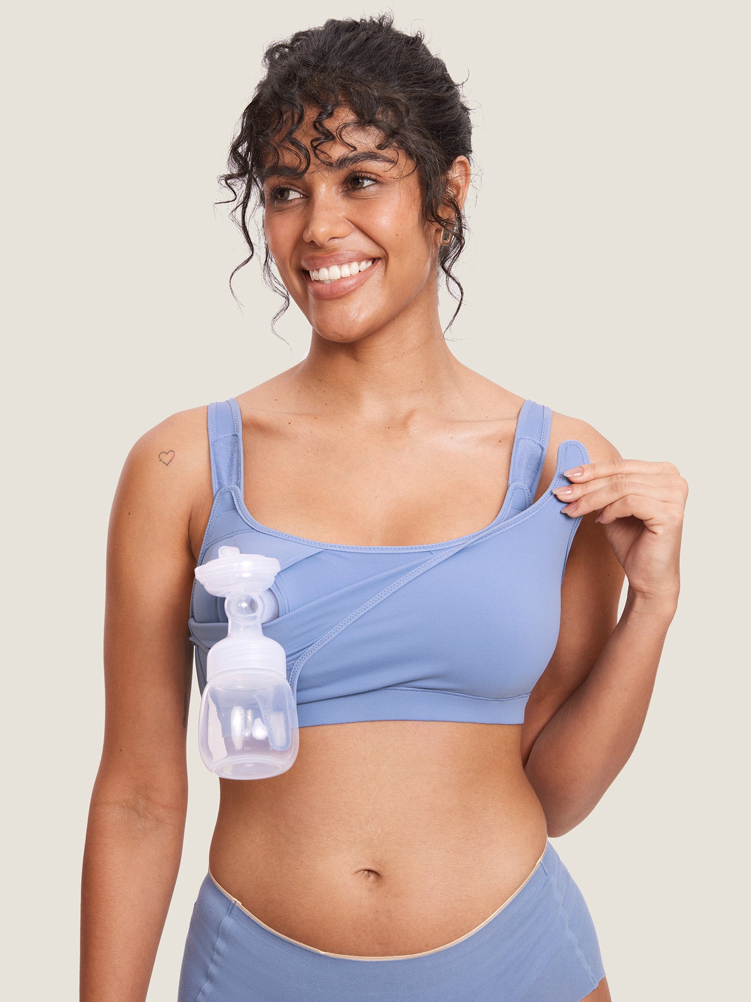 Natrelax® Velcro All-in-One Nursing & Pumping Bra