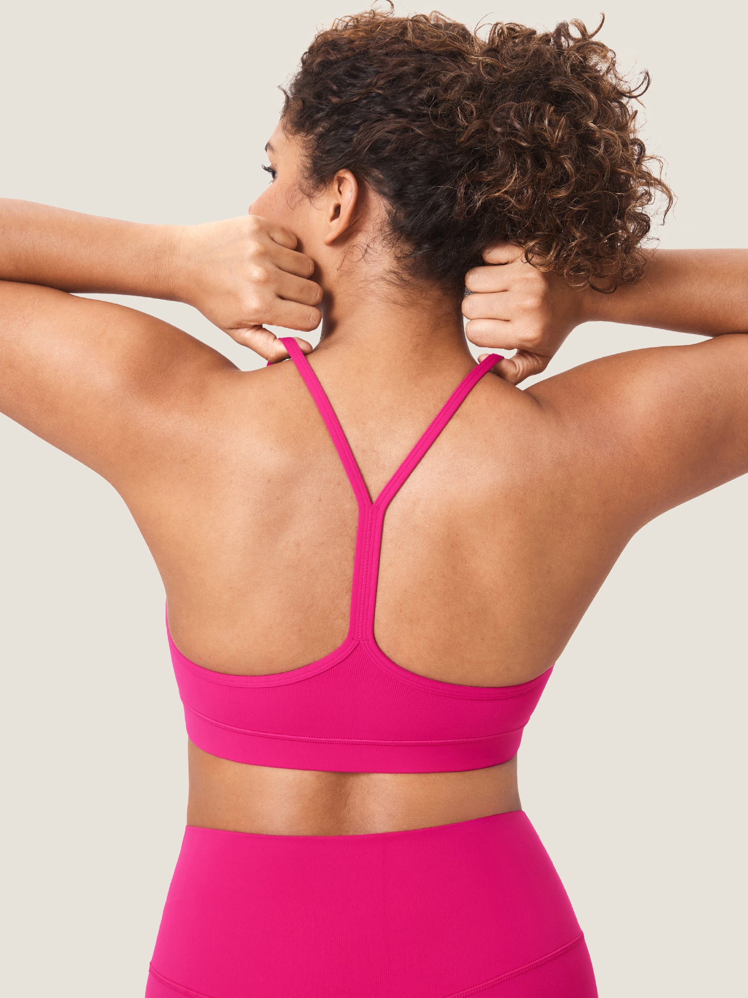 Natrelax™ Y Back Nursing Sports Bra Granita Pink