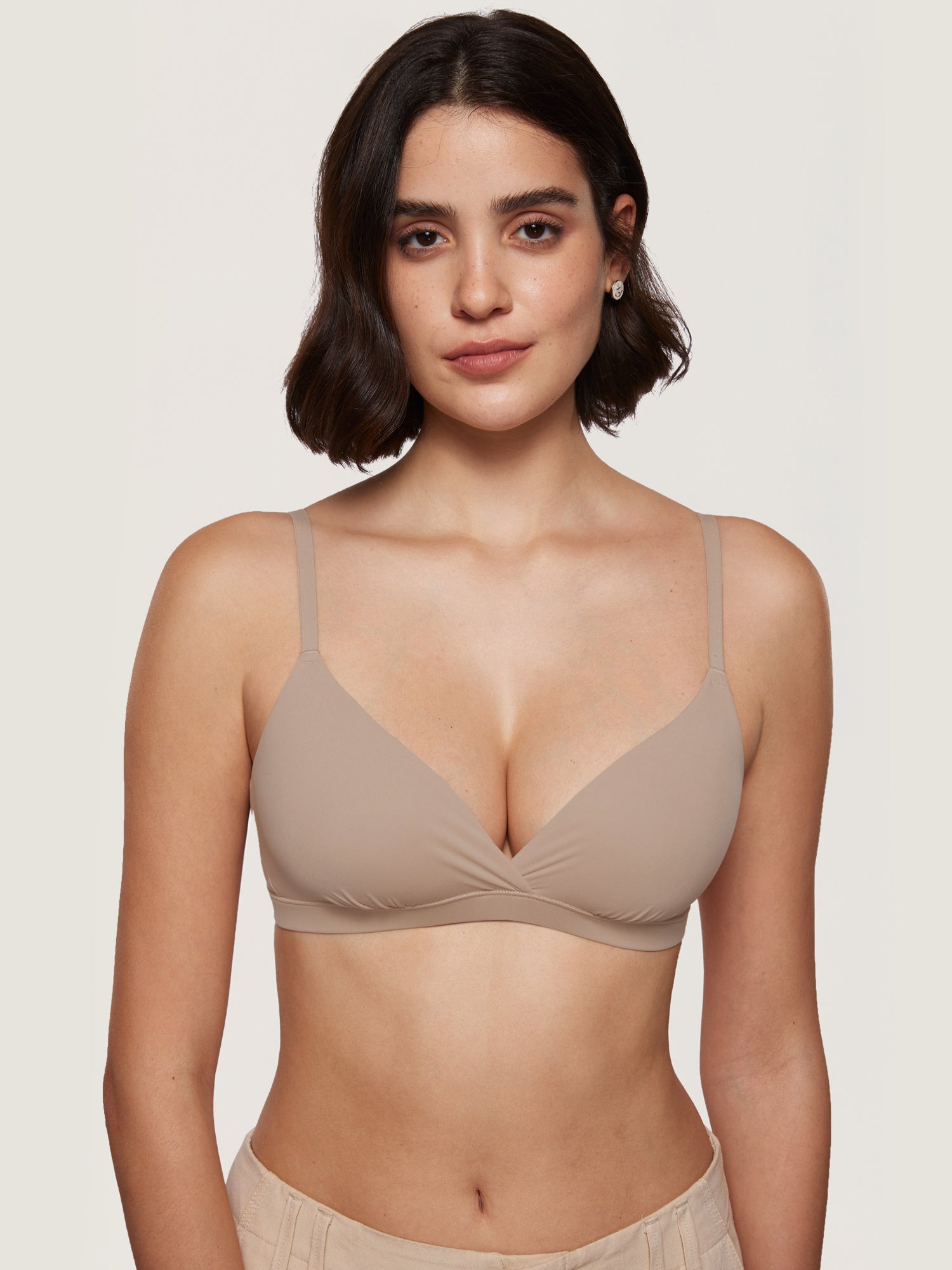Women's Inbarely® Crossover Everyday Bralette Black