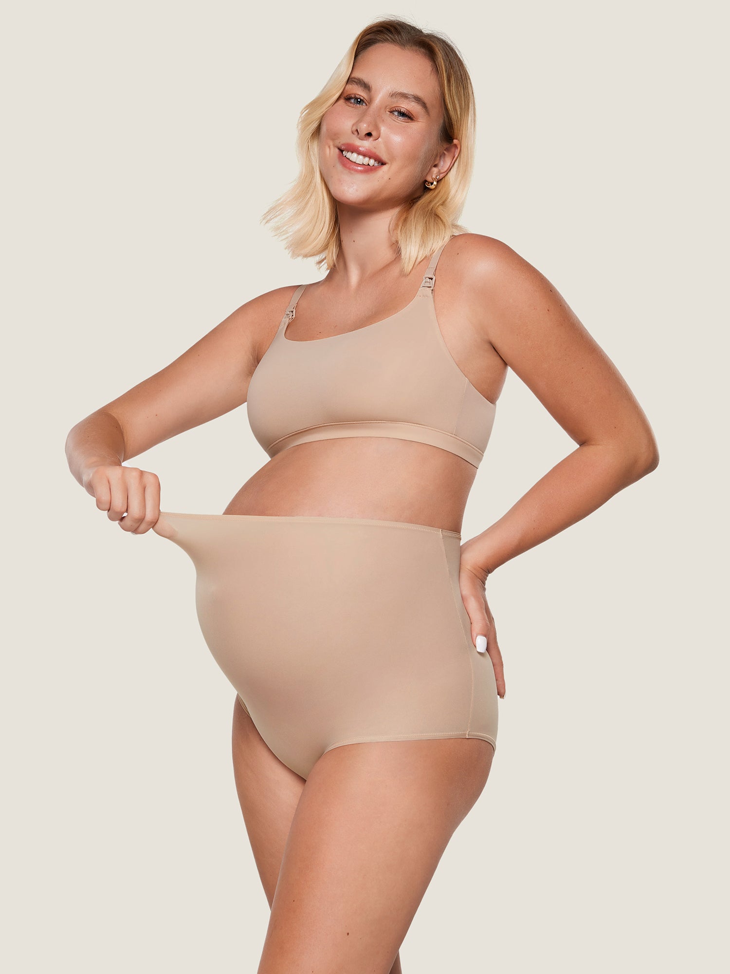 Inbarely® Soft High Waist Maternity Underwear - 2 Pack