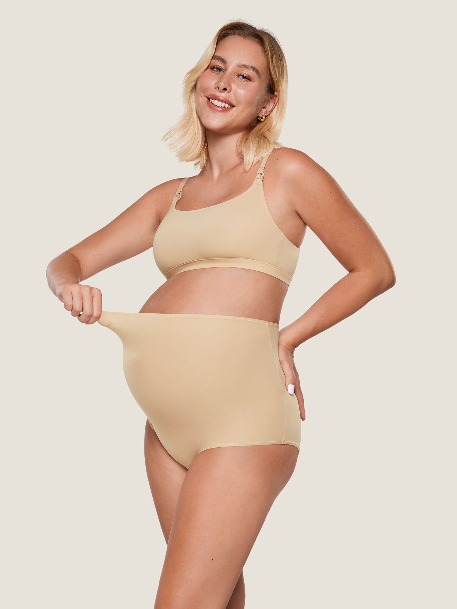 Inbarely® Soft High Waist Maternity Underwear - 2 Pack