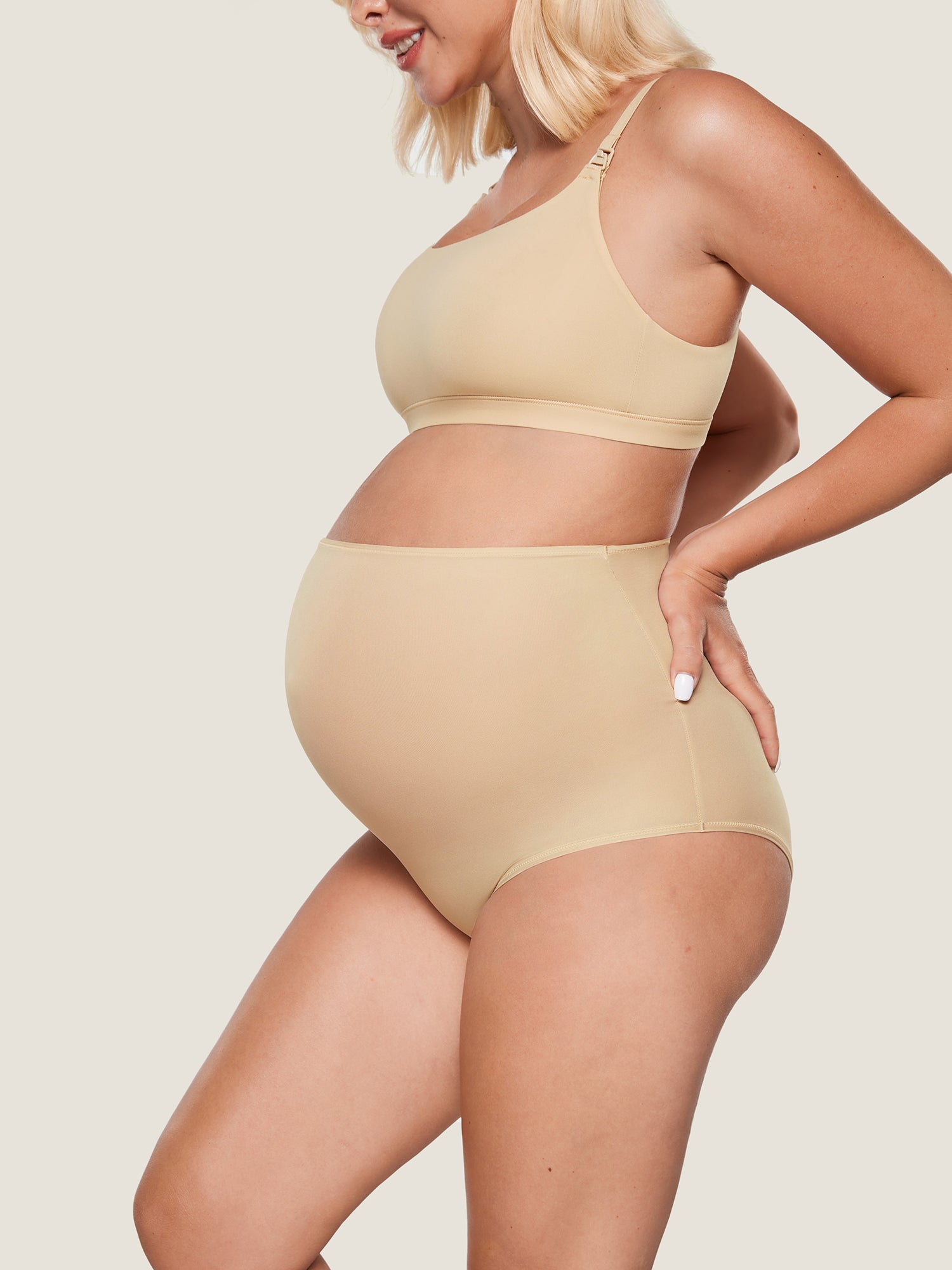 Inbarely® Soft High Waist Maternity Underwear - 2 Pack