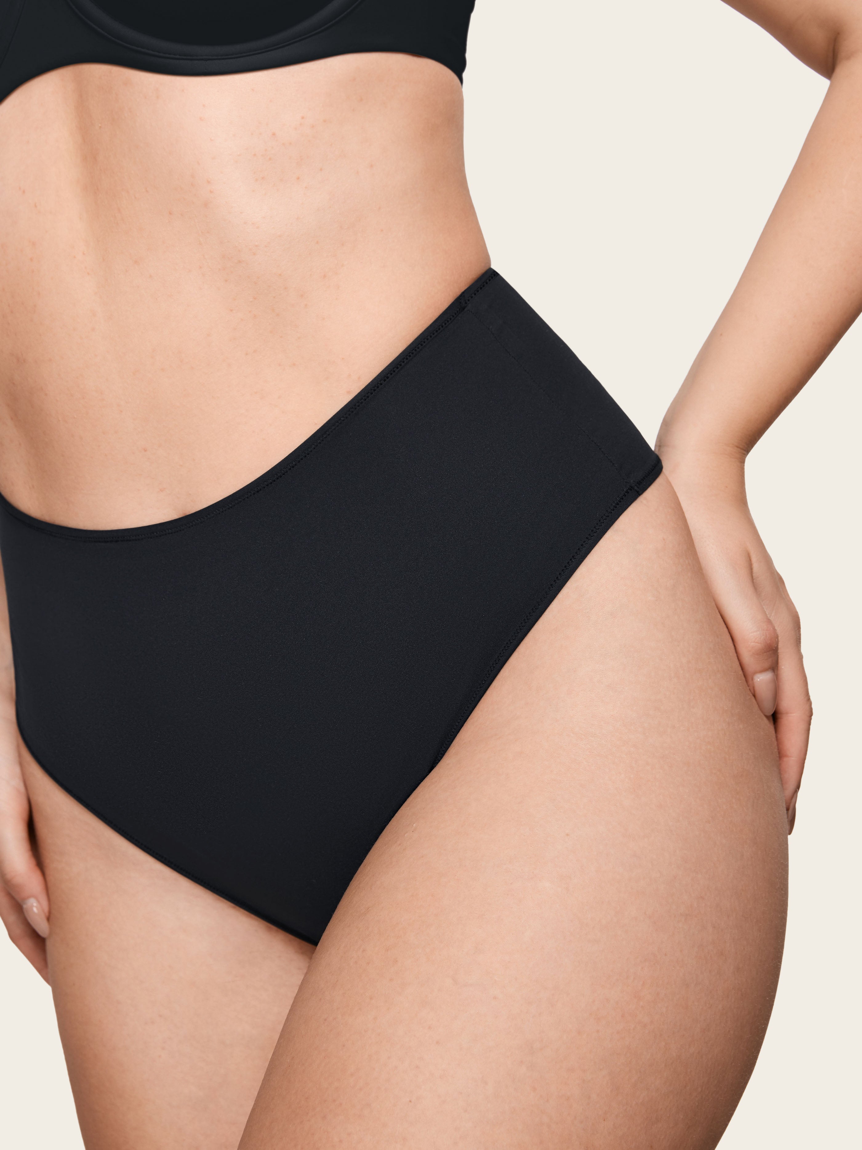 Inbarely® Smooth High Waisted Thongs 3 Pack