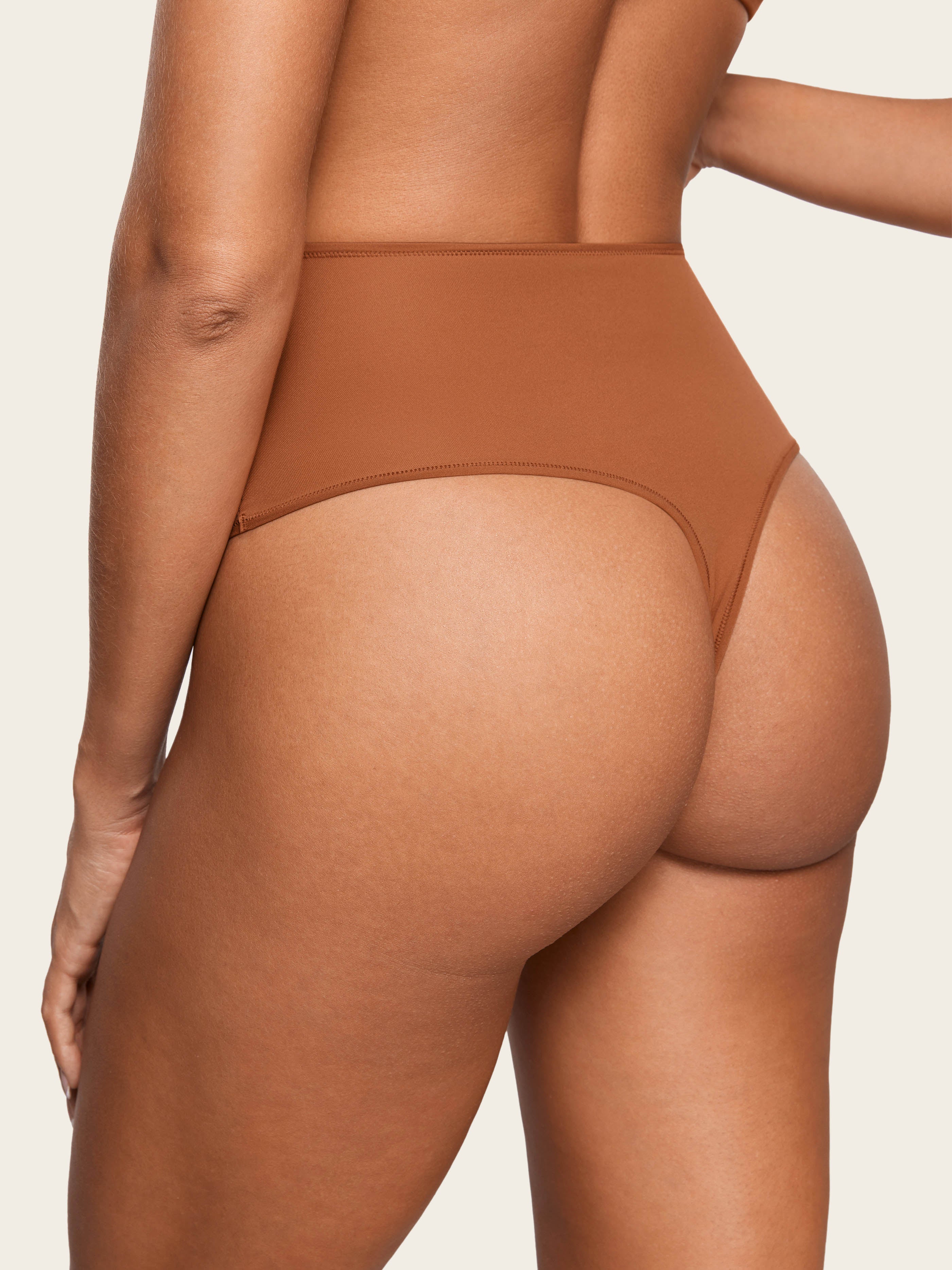 Inbarely® Smooth High Waisted Thongs 3 Pack