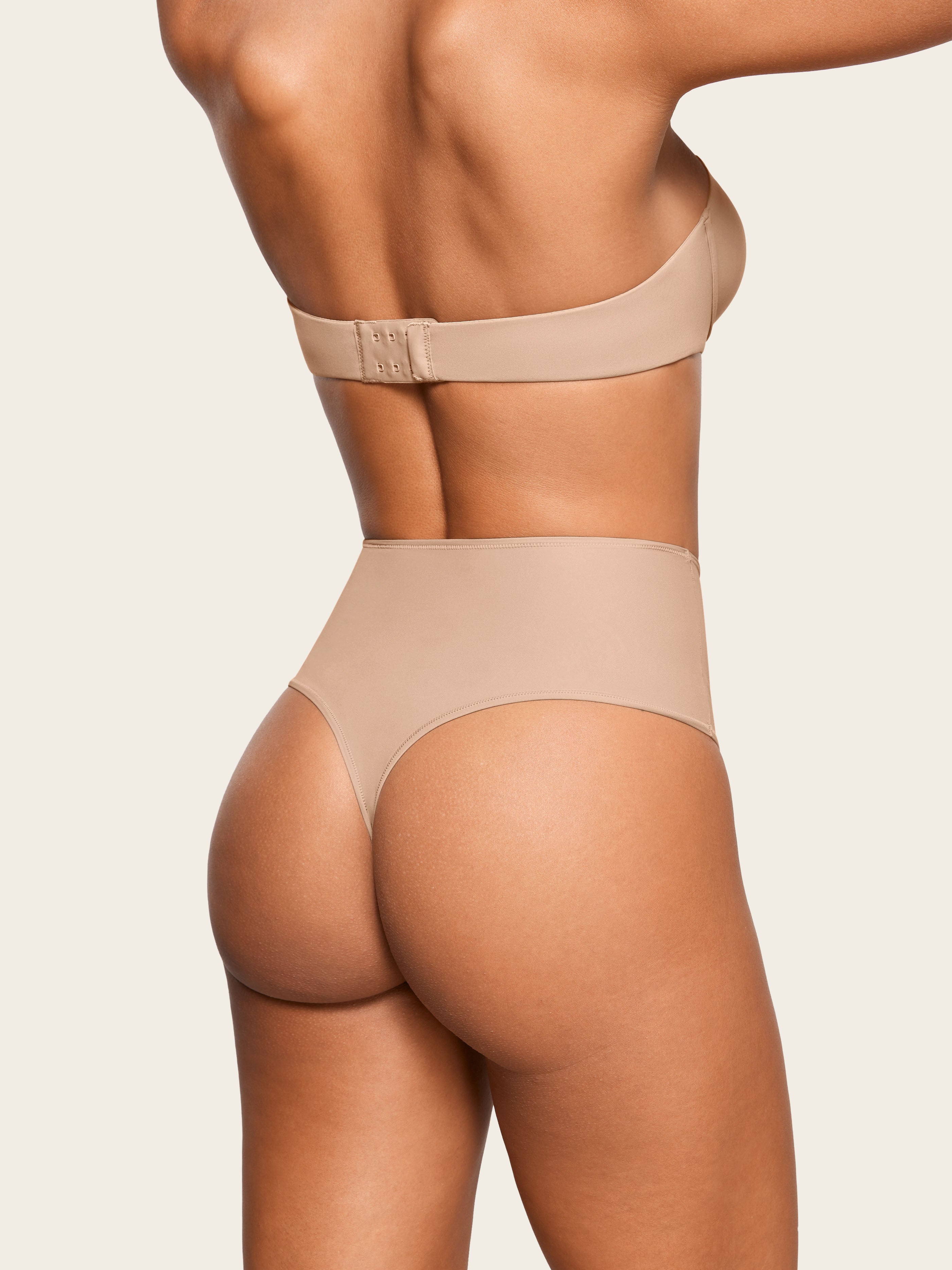 Inbarely® Smooth High Waisted Thongs 3 Pack