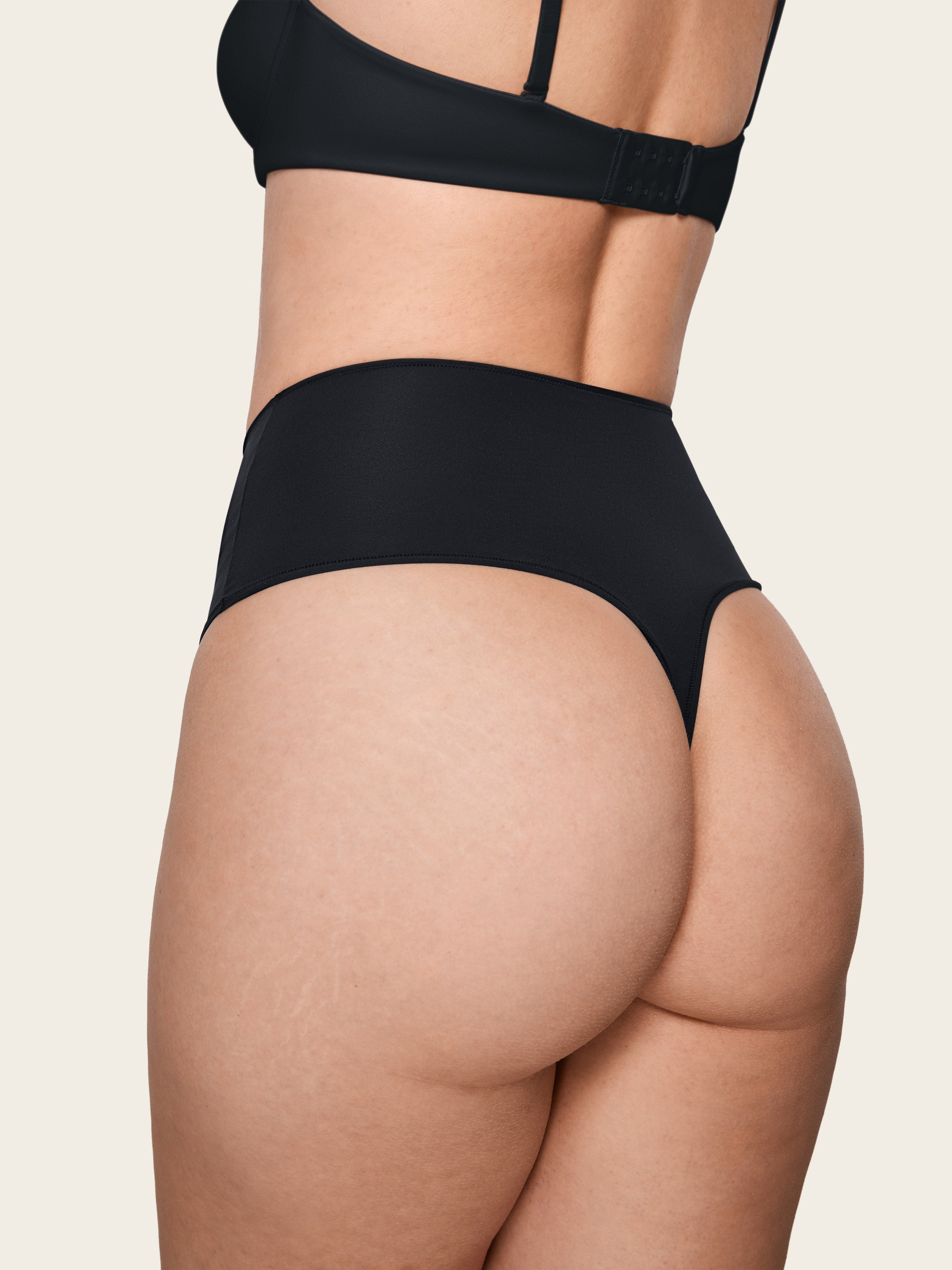 Inbarely® Smooth High Waisted Thongs 3 Pack