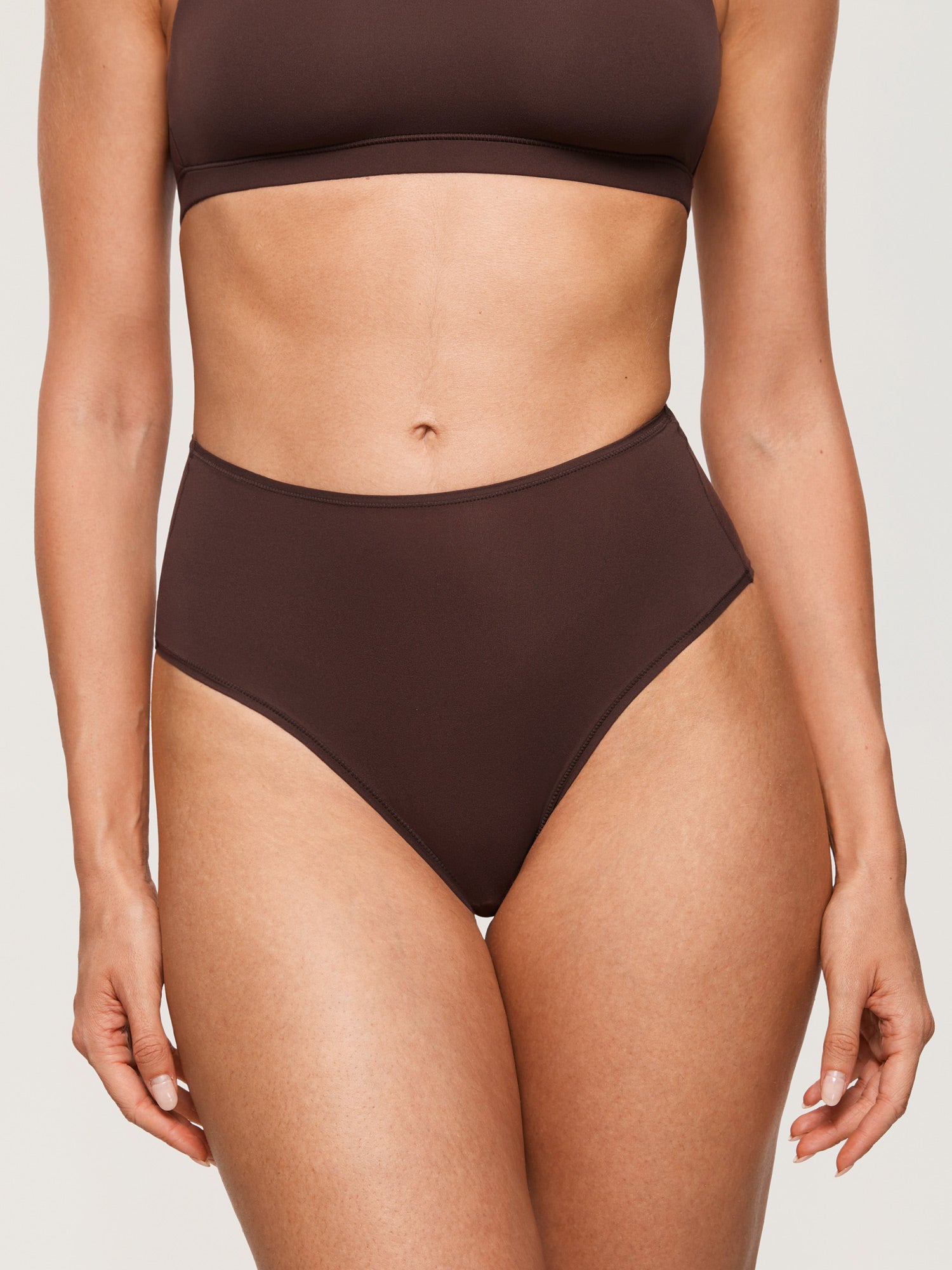 Women's Inbarely® Soft Mid Waist Full Briefs 3 Pack Basic 05 (3pack)