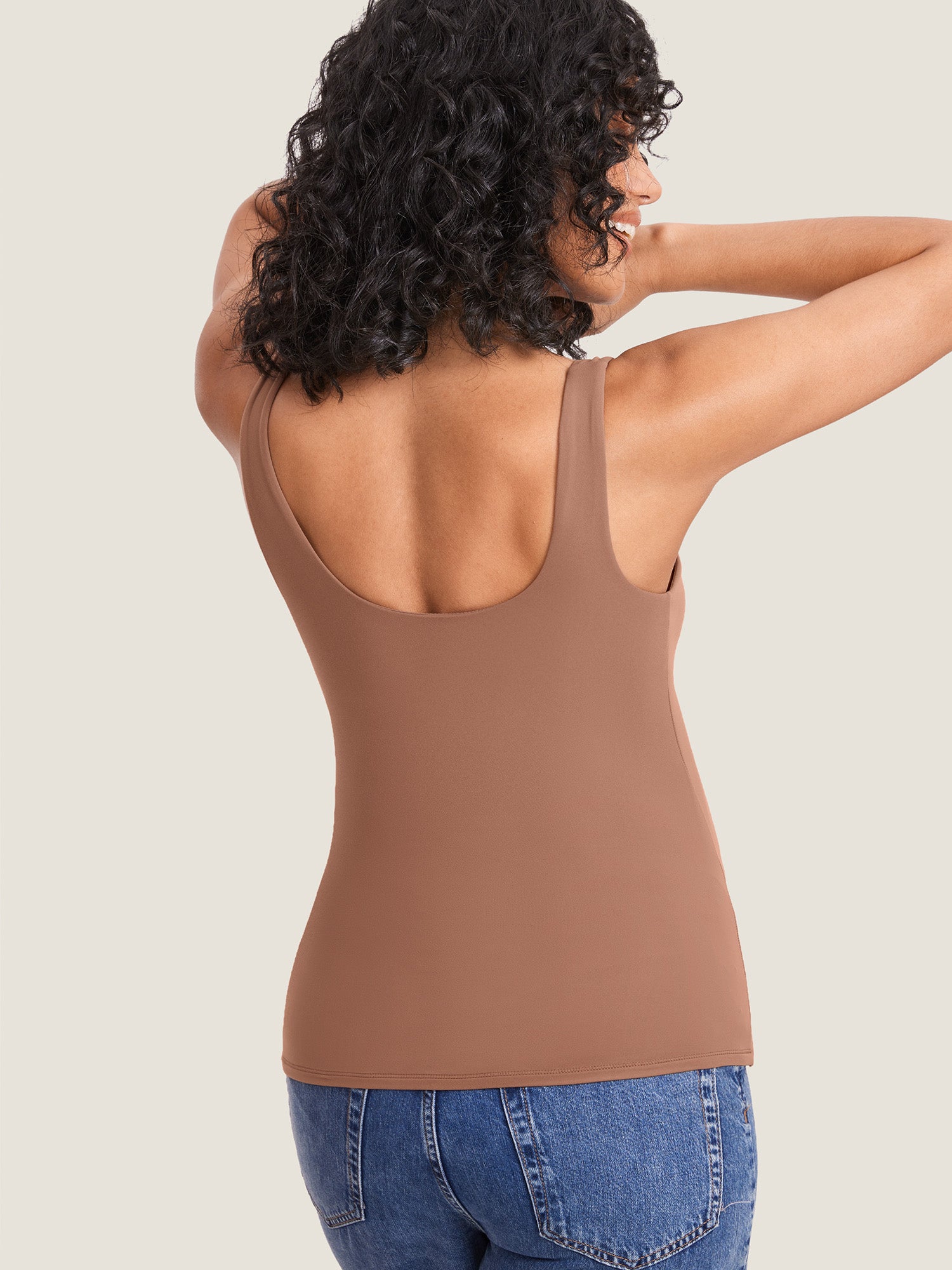 Inbarely® Square Neck Maternity Tank Top