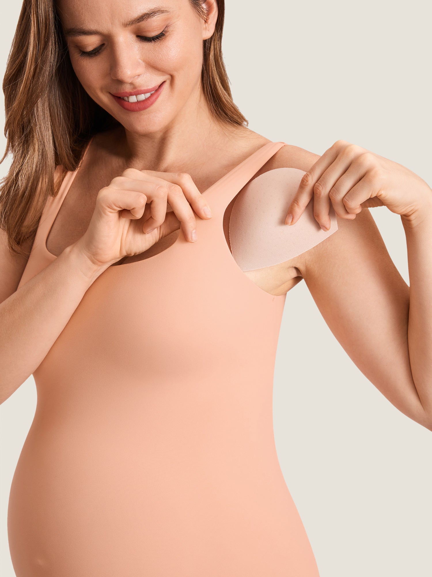 Inbarely® Square Neck Maternity Tank Top