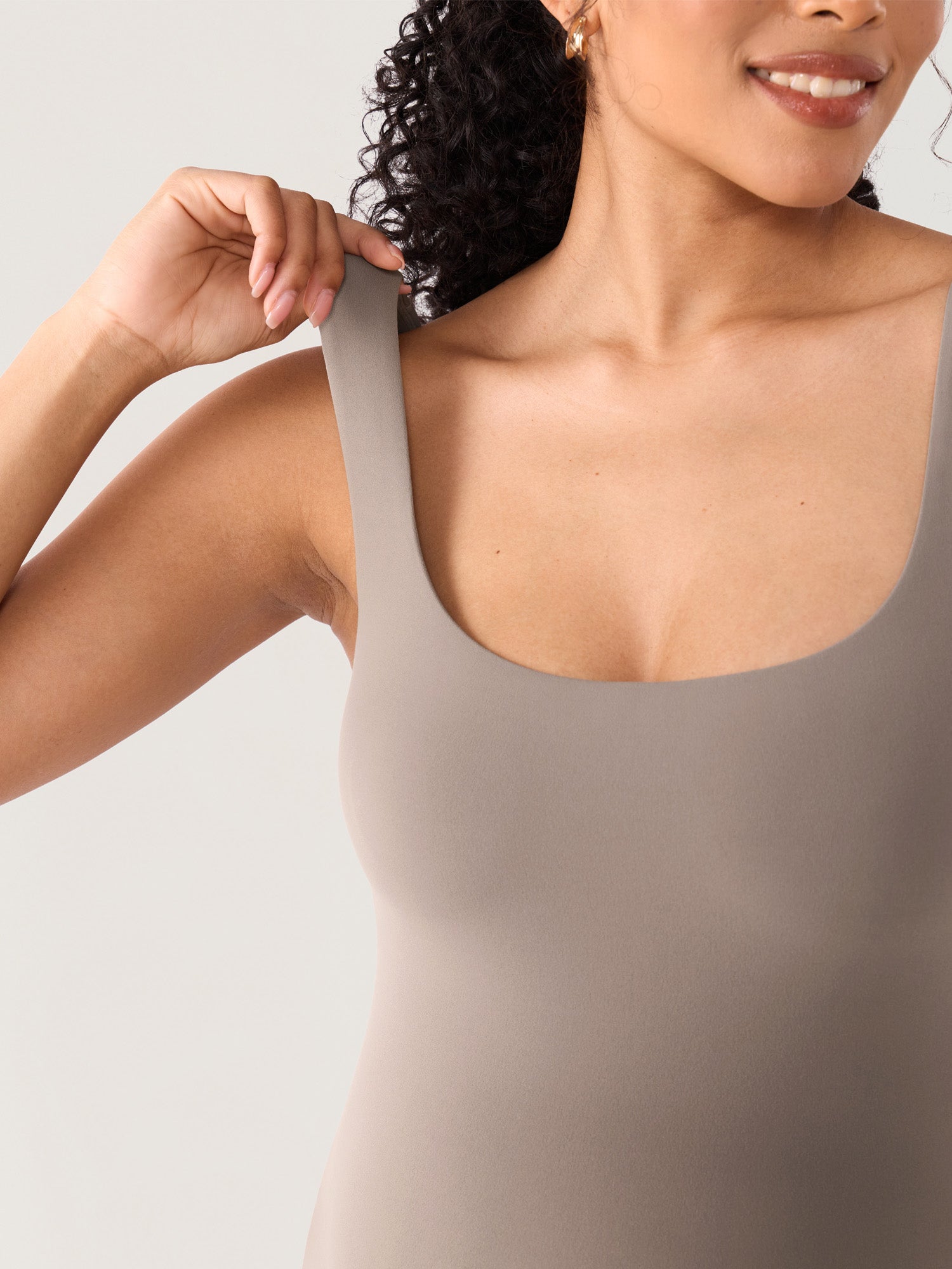 Airsofta Square Neck Maternity Romper