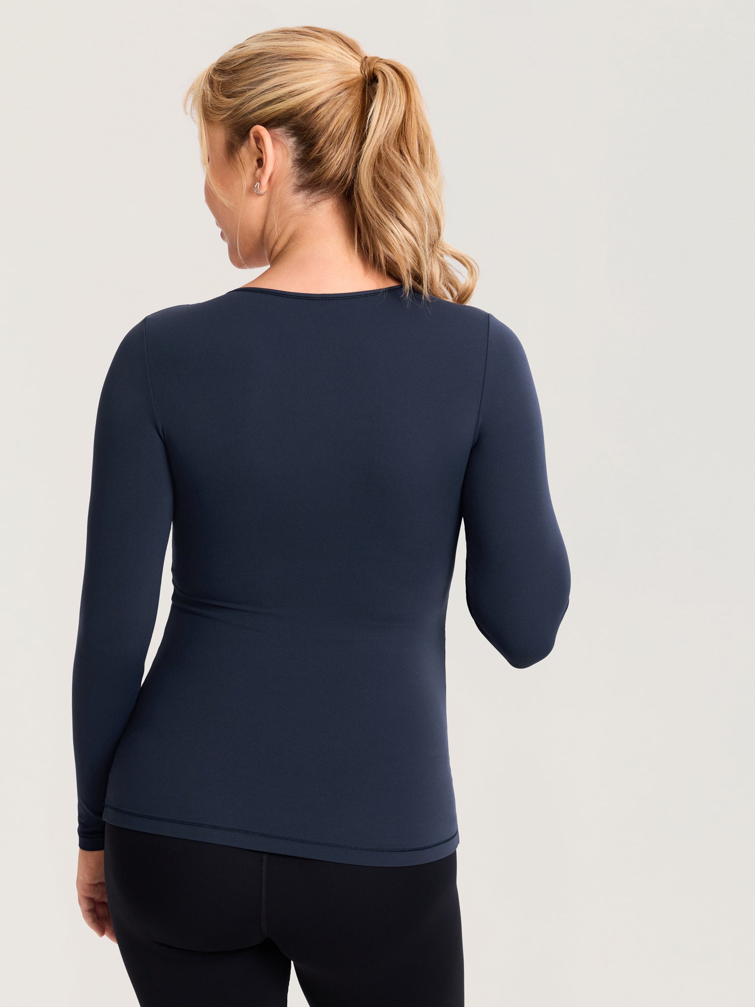 AirSoft Crossover Maternity & Nursing Top - Long Sleeves