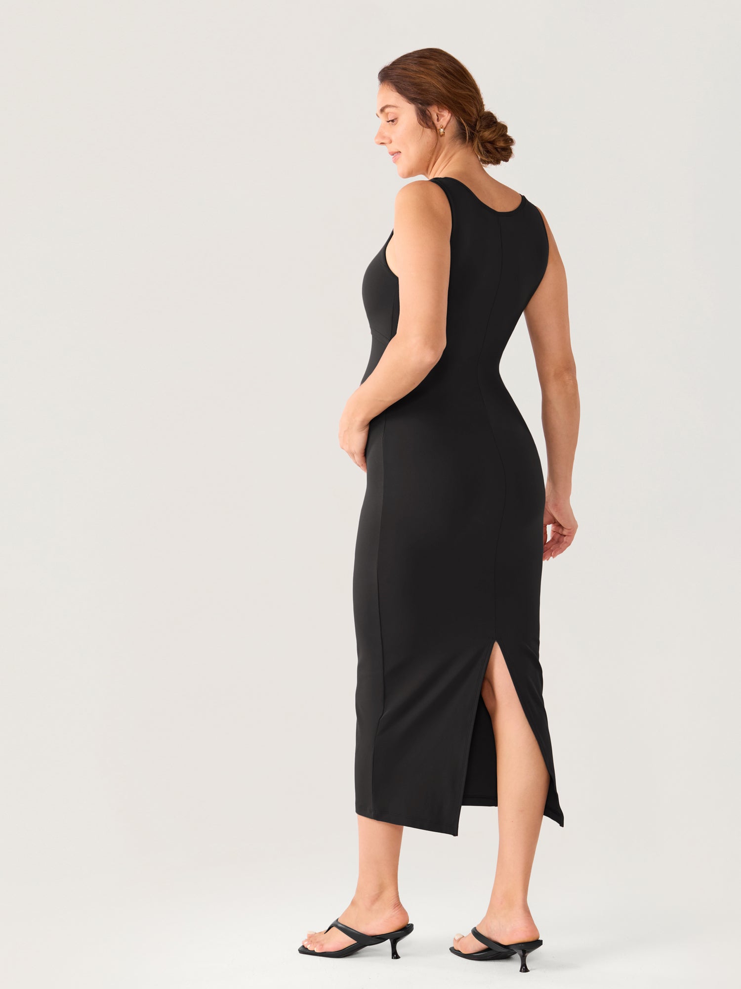 Natrelax® Hidden Crossover Babycon Maxi Dress