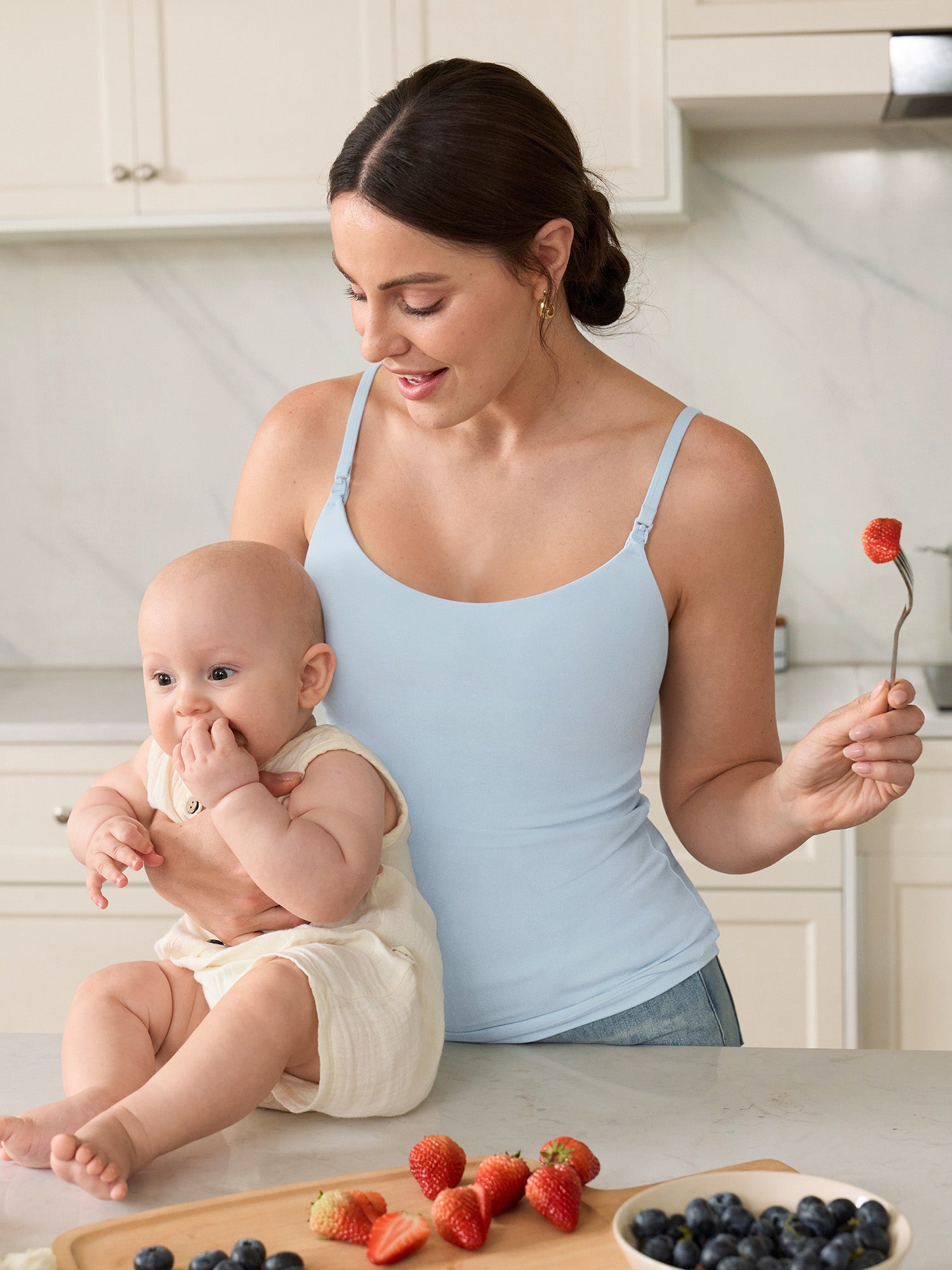 Airsofta Fixed Cup Nursing Cami Tank